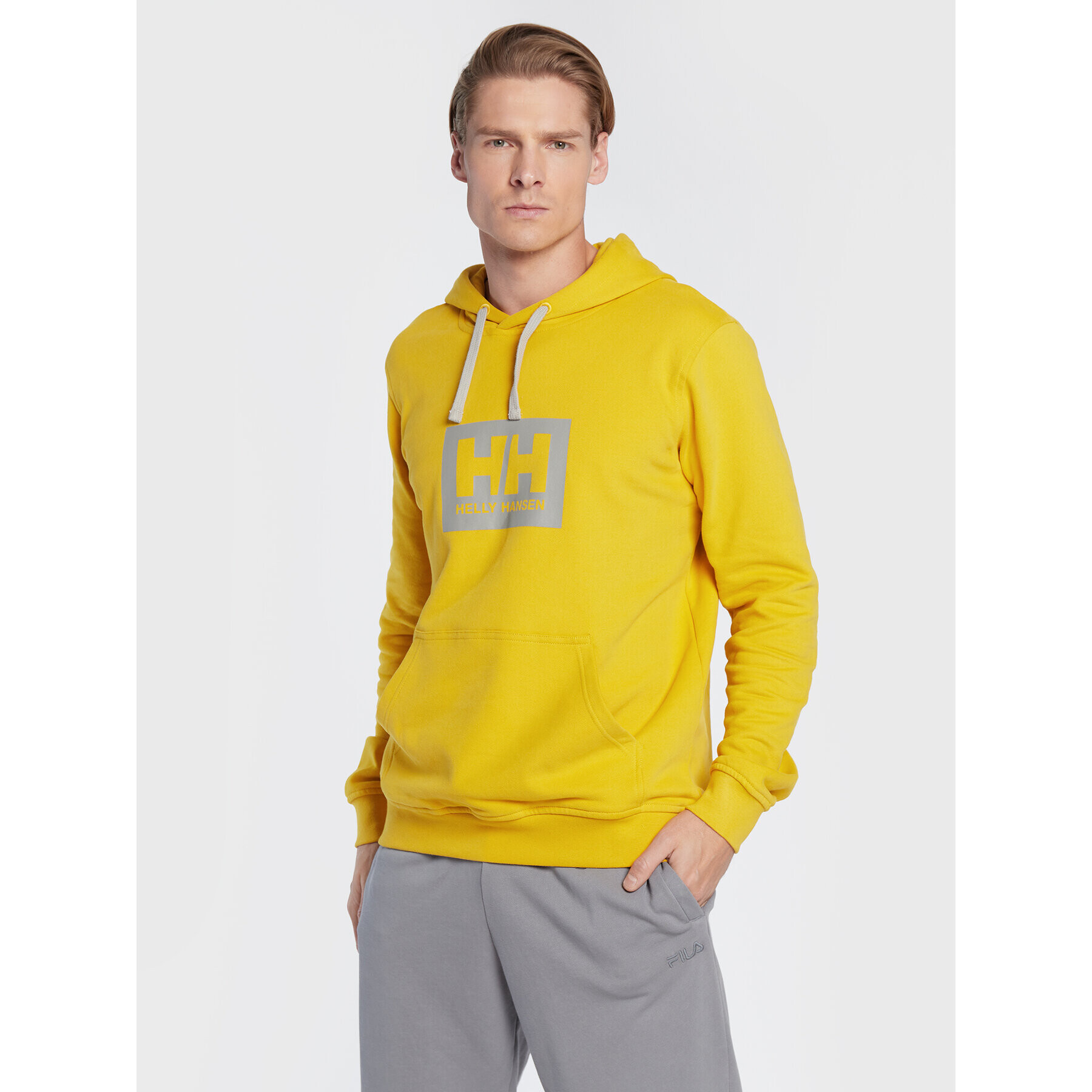 Helly Hansen Mikina Box 53289 Žlutá Regular Fit - Pepit.cz