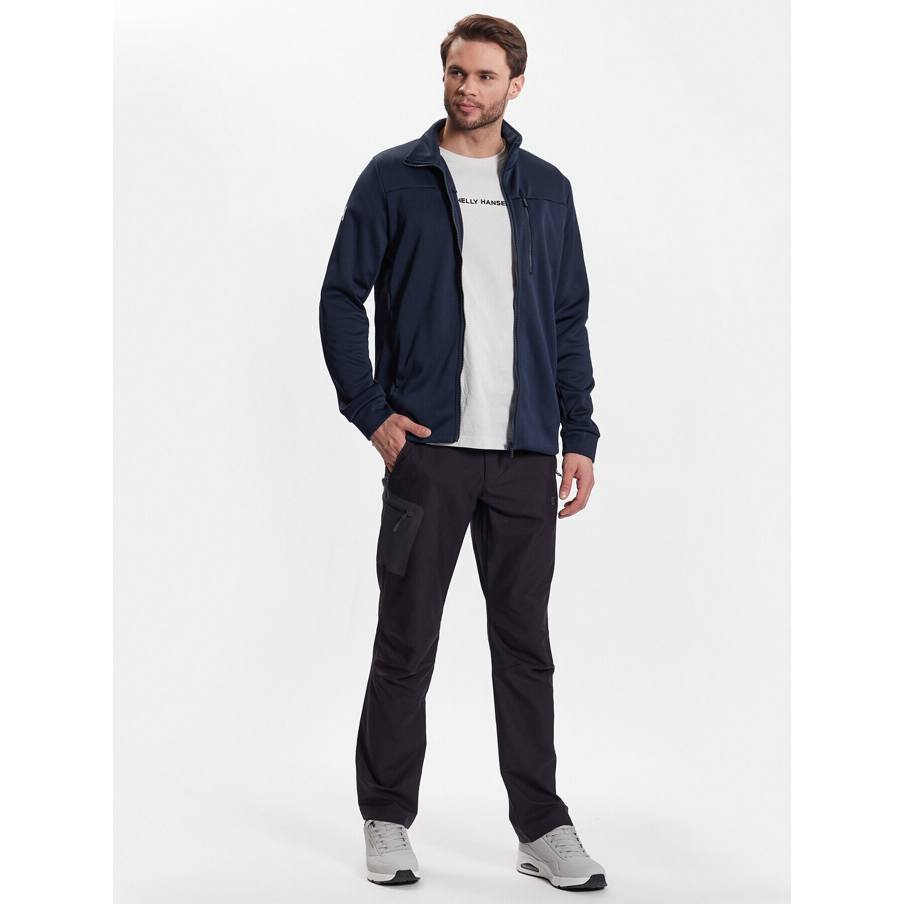 Helly Hansen Mikina Crew 30229 Tmavomodrá Regular Fit - Pepit.cz