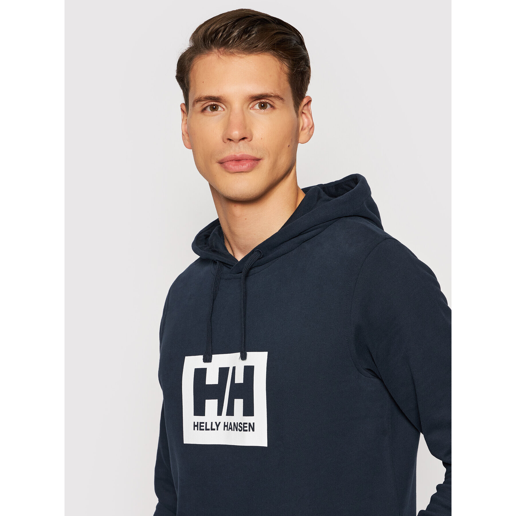 Helly Hansen Mikina Hh Box 53289 Tmavomodrá Regular Fit - Pepit.cz