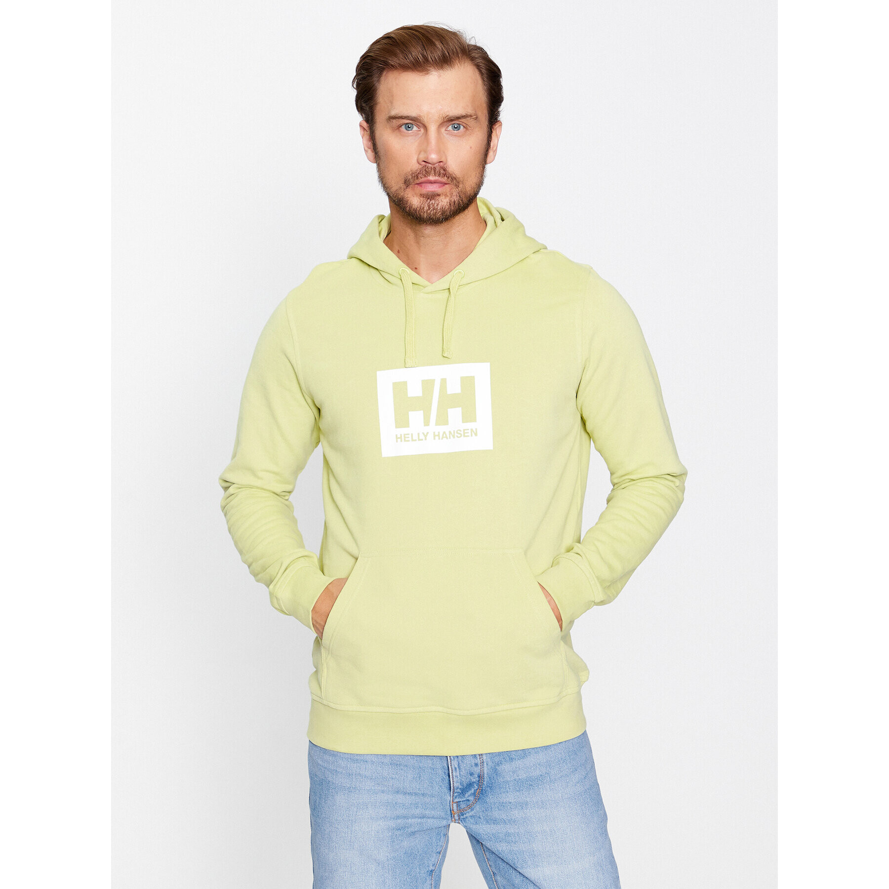 Helly Hansen Mikina Hh Box 53289 Zelená Regular Fit - Pepit.cz