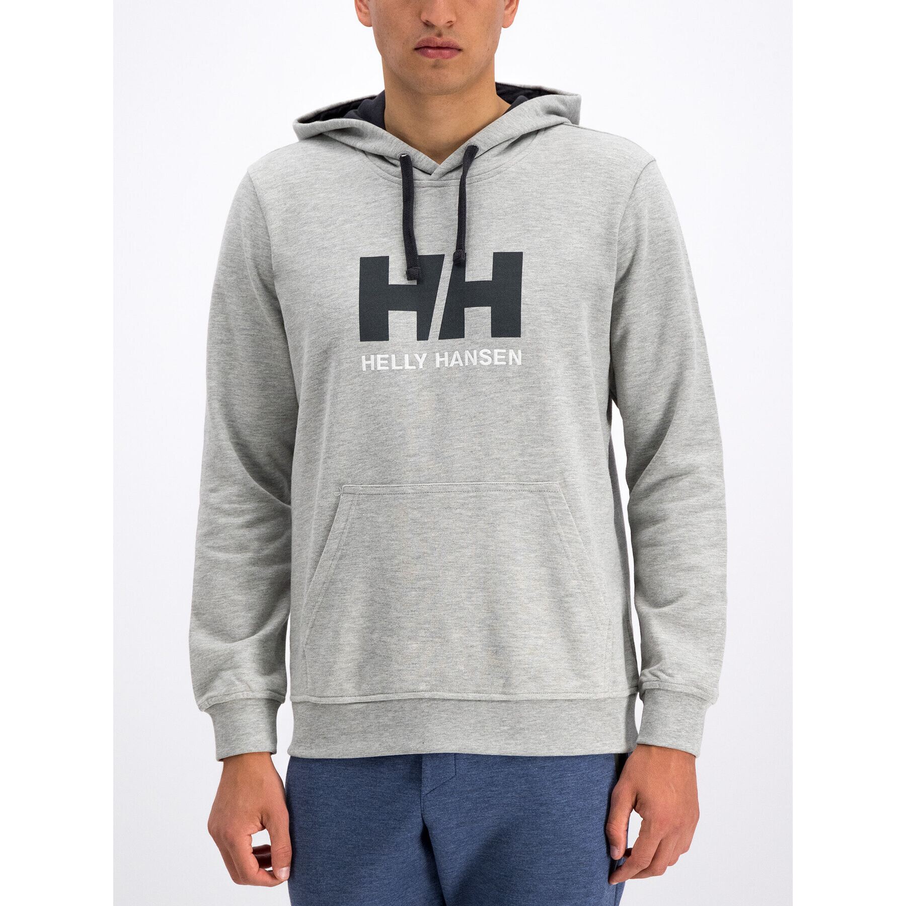 Helly Hansen Mikina Hh Logo 33977 Šedá Regular Fit - Pepit.cz