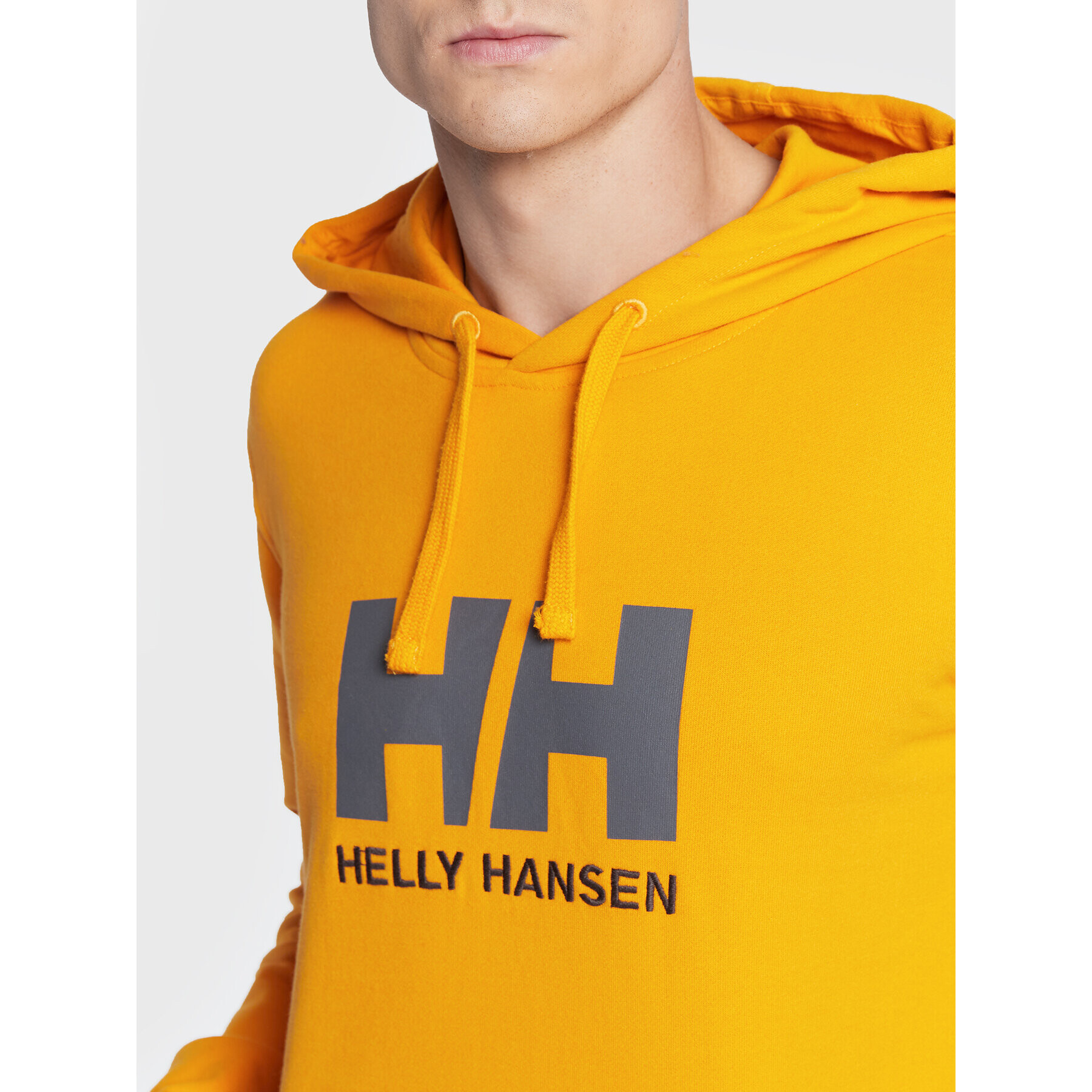 Helly Hansen Mikina Logo 33977 Žlutá Regular Fit - Pepit.cz