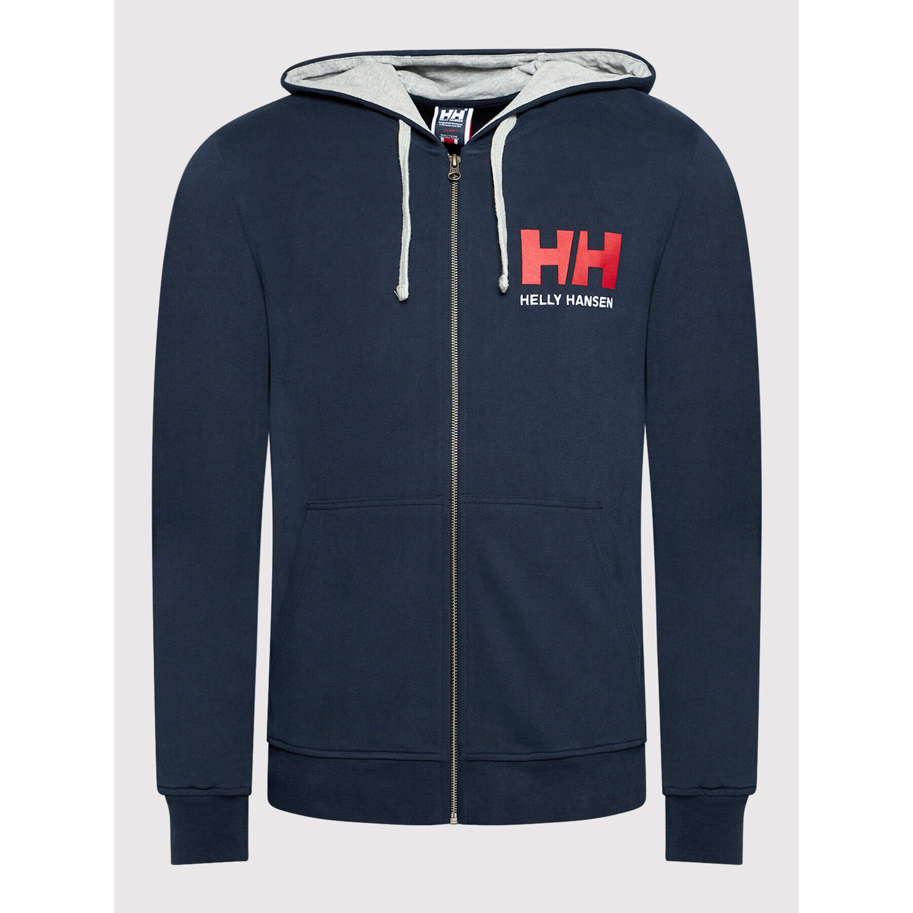 Helly Hansen Mikina Logo 34163 Tmavomodrá Regular Fit - Pepit.cz