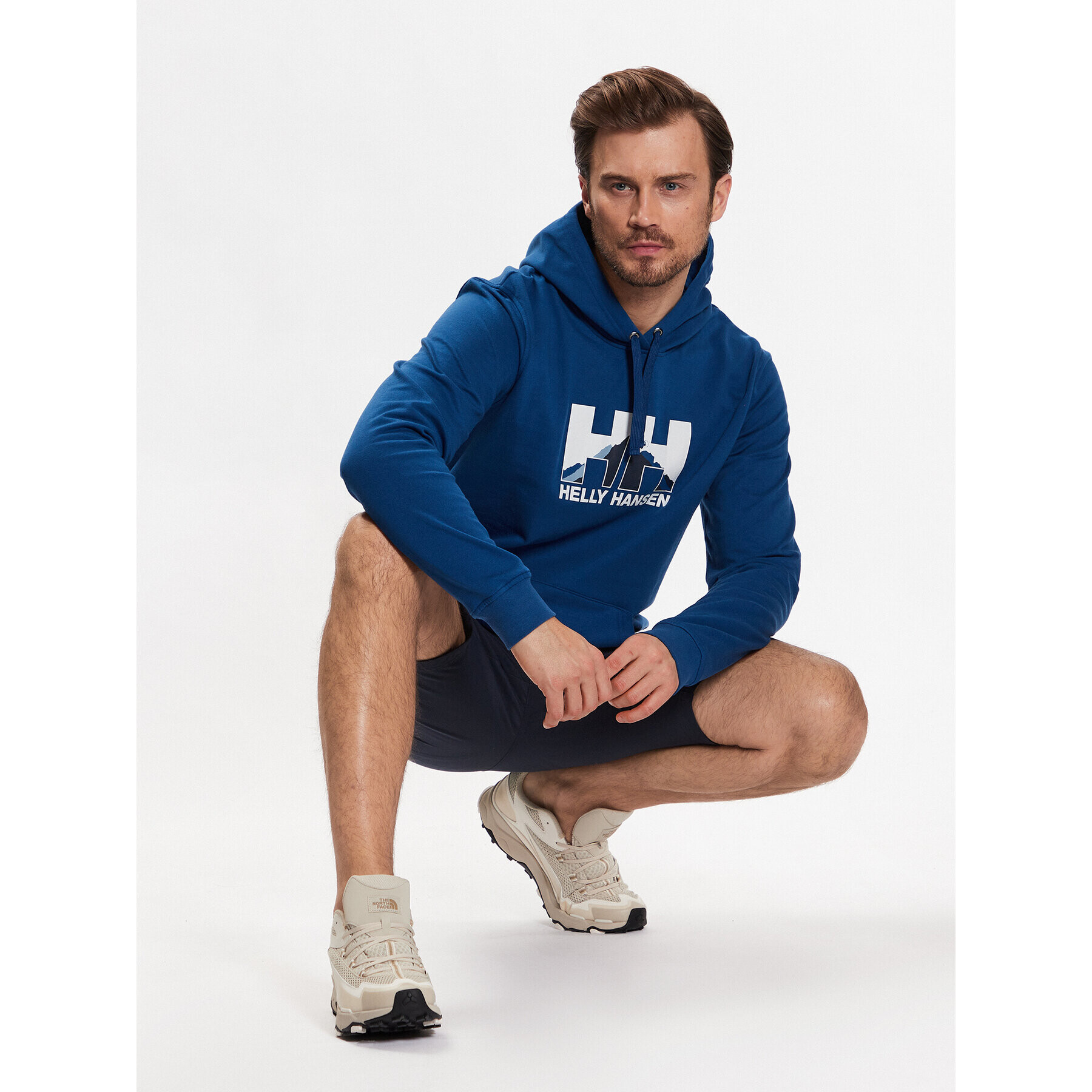 Helly Hansen Mikina Nord Graphic 62975 Modrá Regular Fit - Pepit.cz