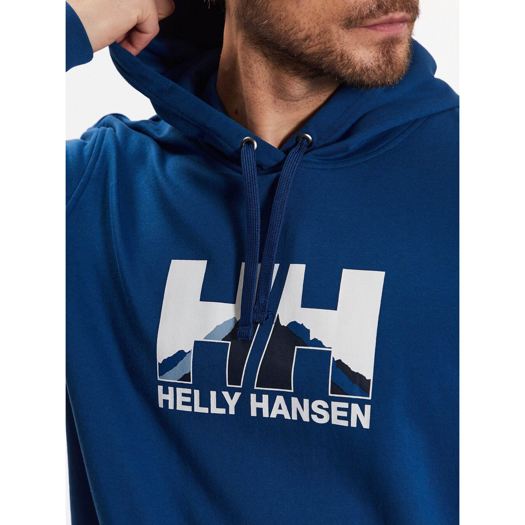 Helly Hansen Mikina Nord Graphic 62975 Modrá Regular Fit - Pepit.cz