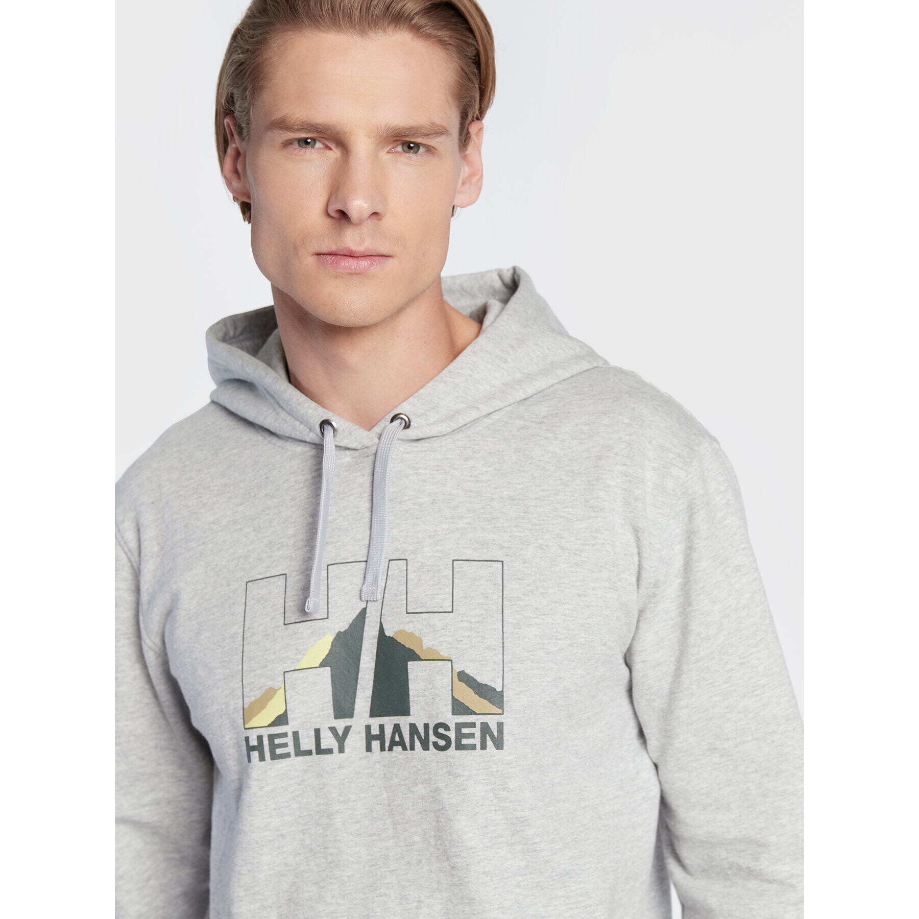 Helly Hansen Mikina Nord Graphic 62975 Šedá Regular Fit - Pepit.cz