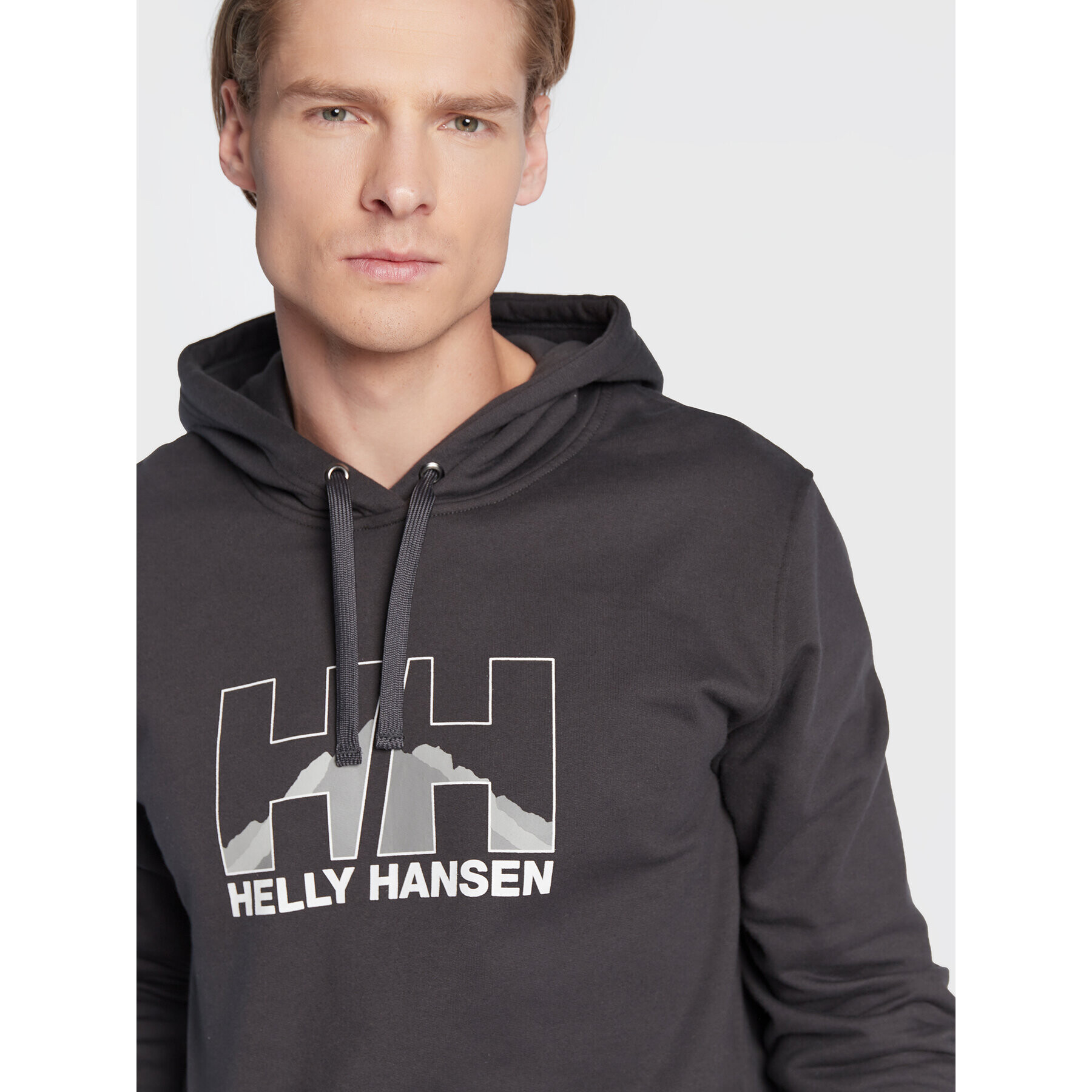 Helly Hansen Mikina Nord Graphic 62975 Šedá Regular Fit - Pepit.cz