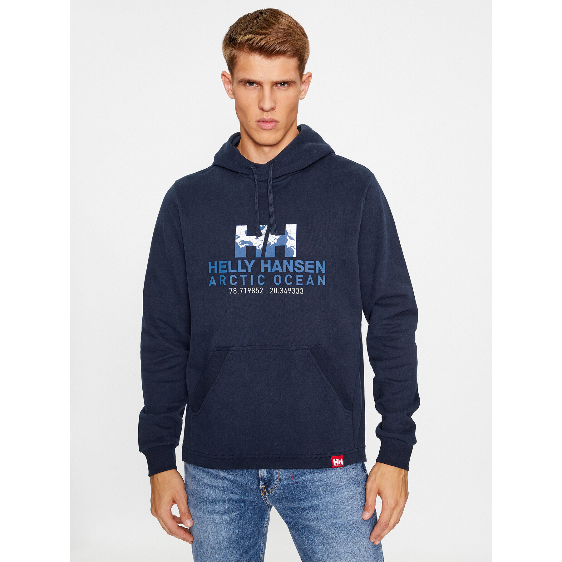 Helly Hansen Mikina Ocean 30361 Tmavomodrá Regular Fit - Pepit.cz