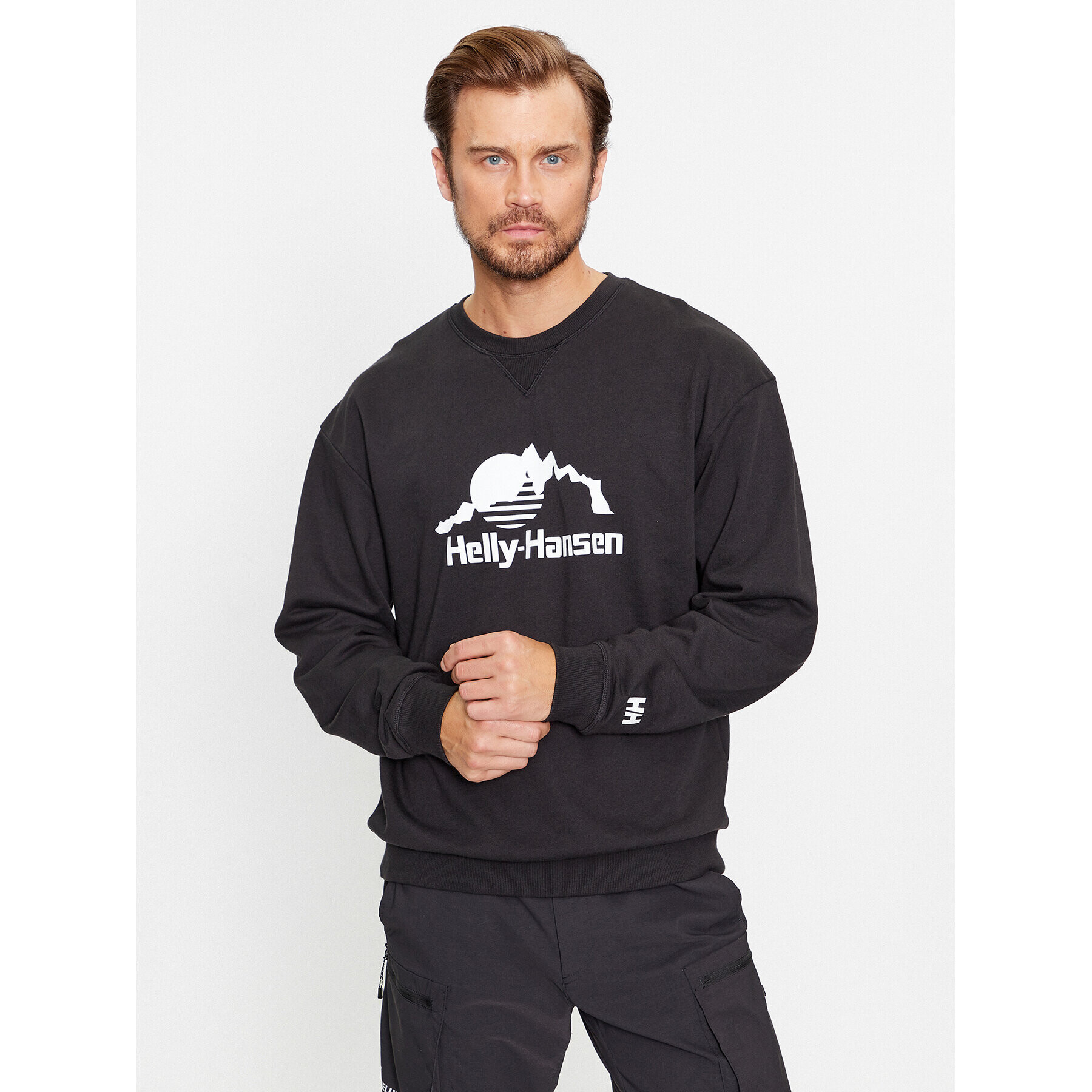 Helly Hansen Mikina Yu Crew Sweater 2.0 53891 Černá Regular Fit - Pepit.cz