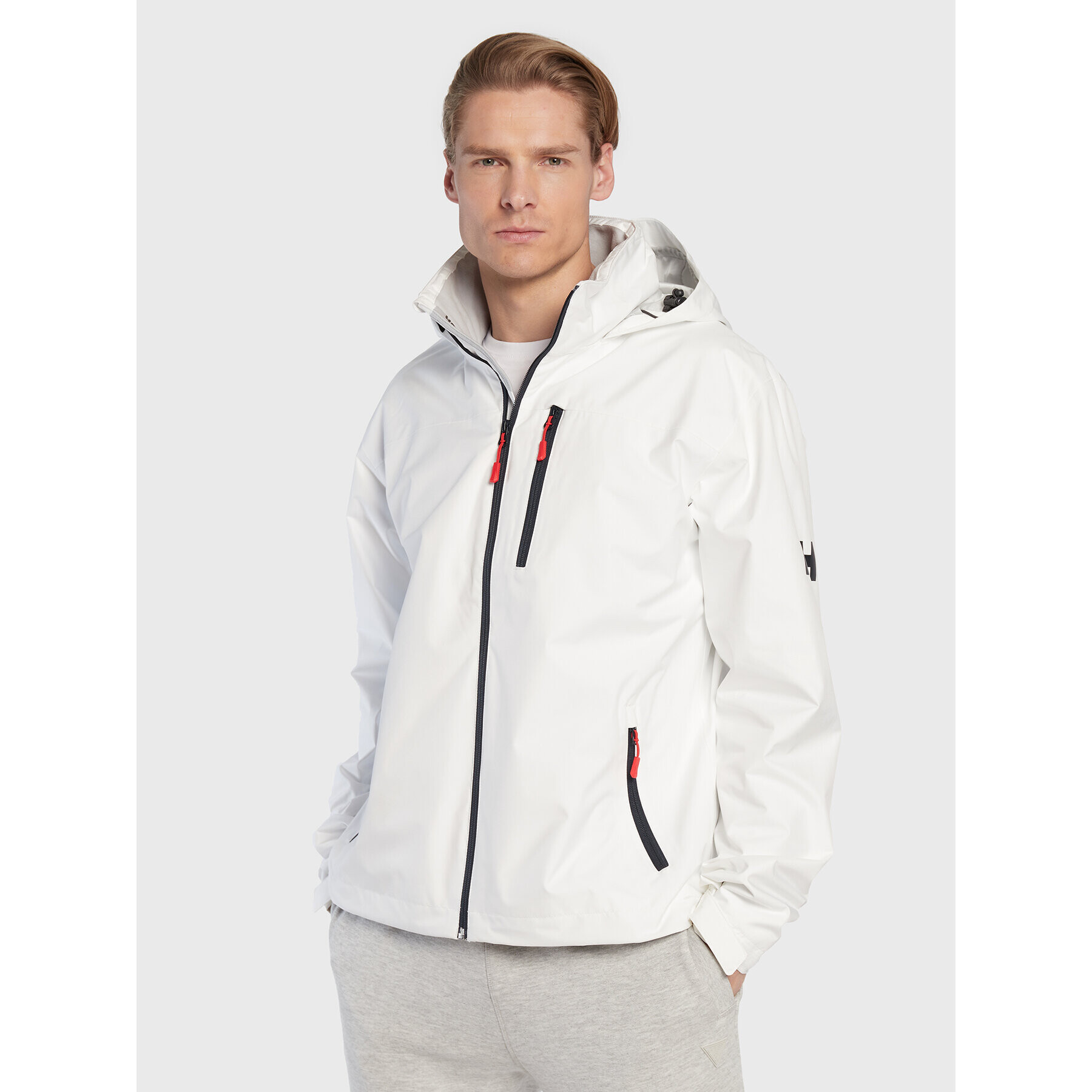 Helly Hansen Námořnická bunda Crew 33874 Bílá Regular Fit - Pepit.cz