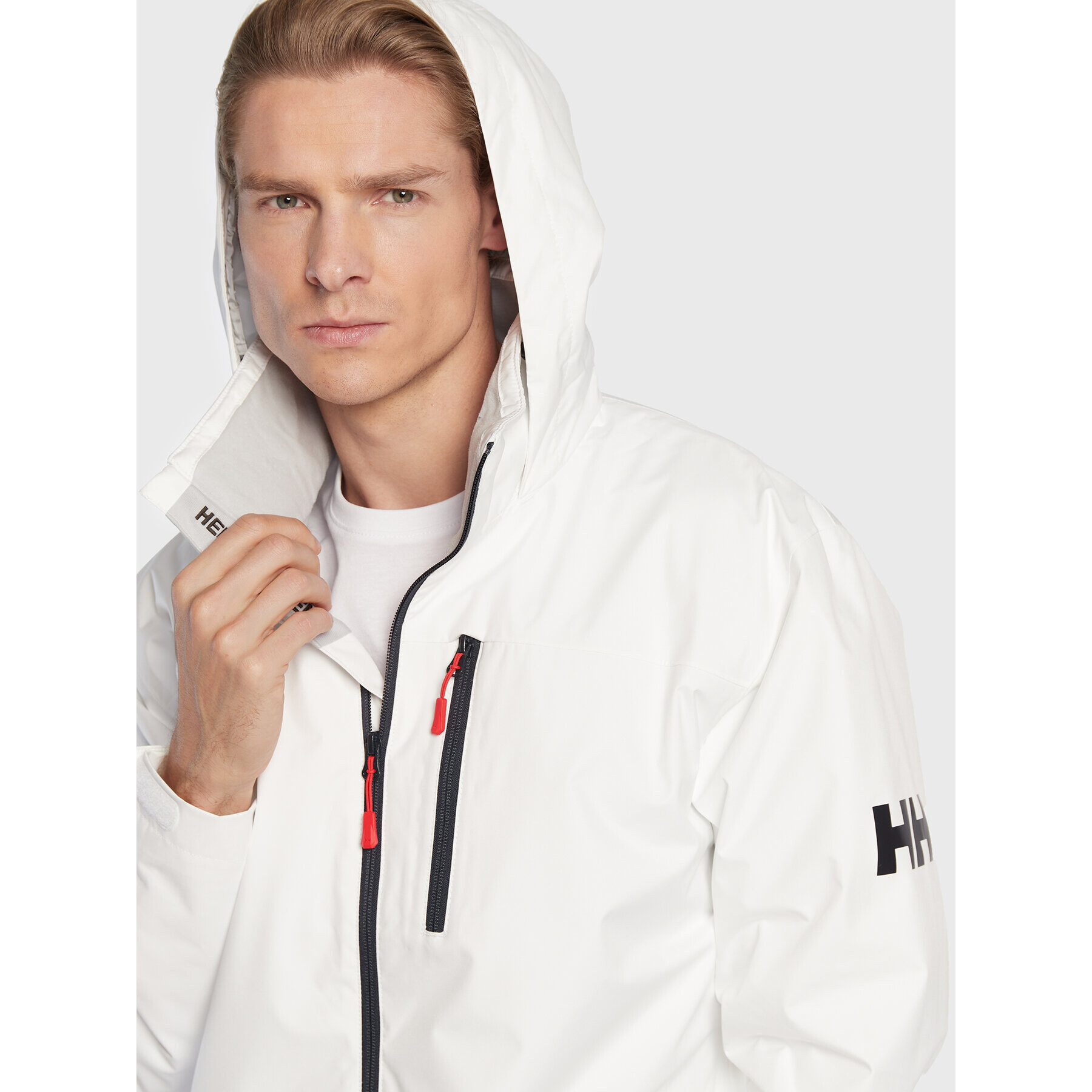 Helly Hansen Námořnická bunda Crew 33874 Bílá Regular Fit - Pepit.cz