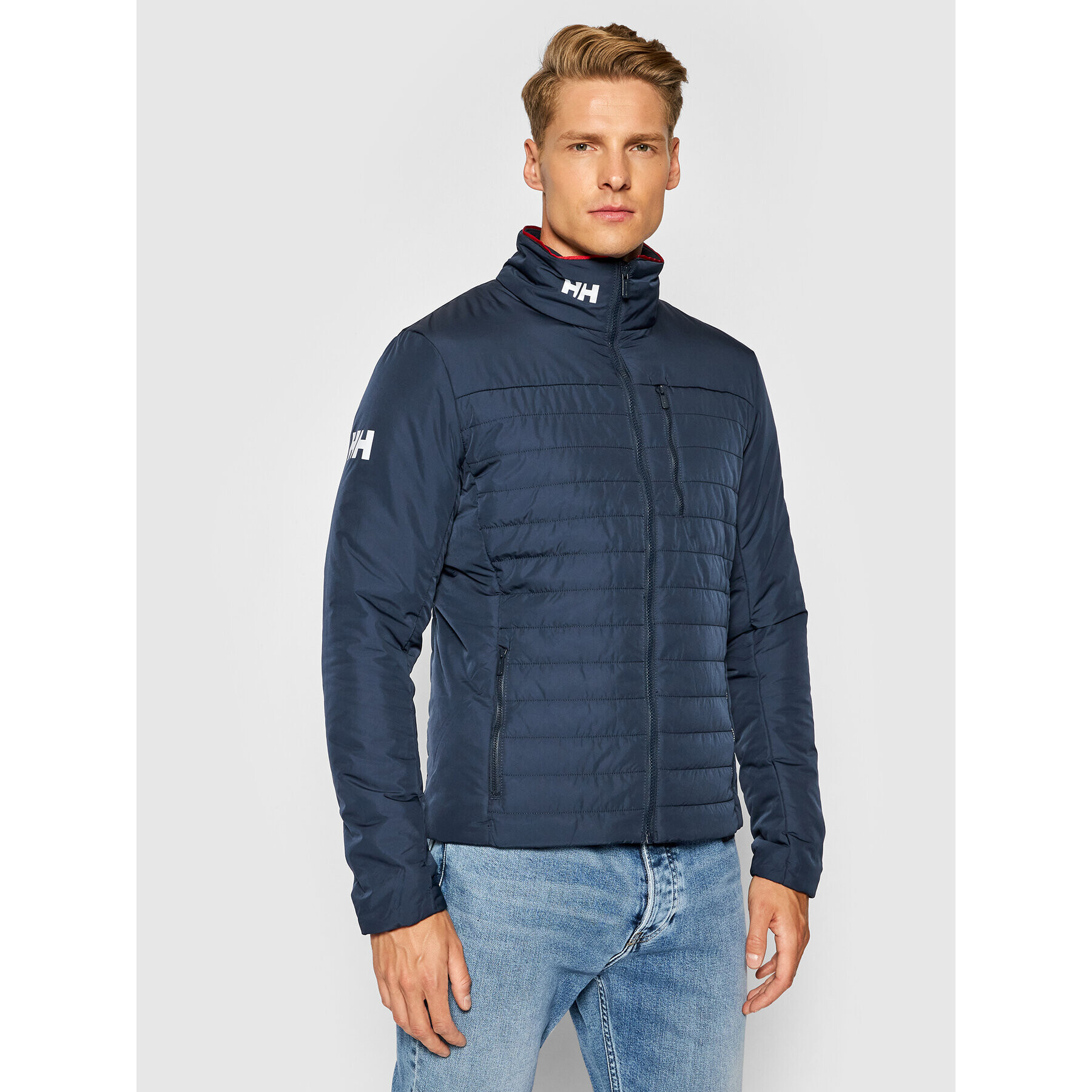 Helly Hansen Námořnická bunda Crew Insulator 2.0 30343 Tmavomodrá Regular Fit - Pepit.cz