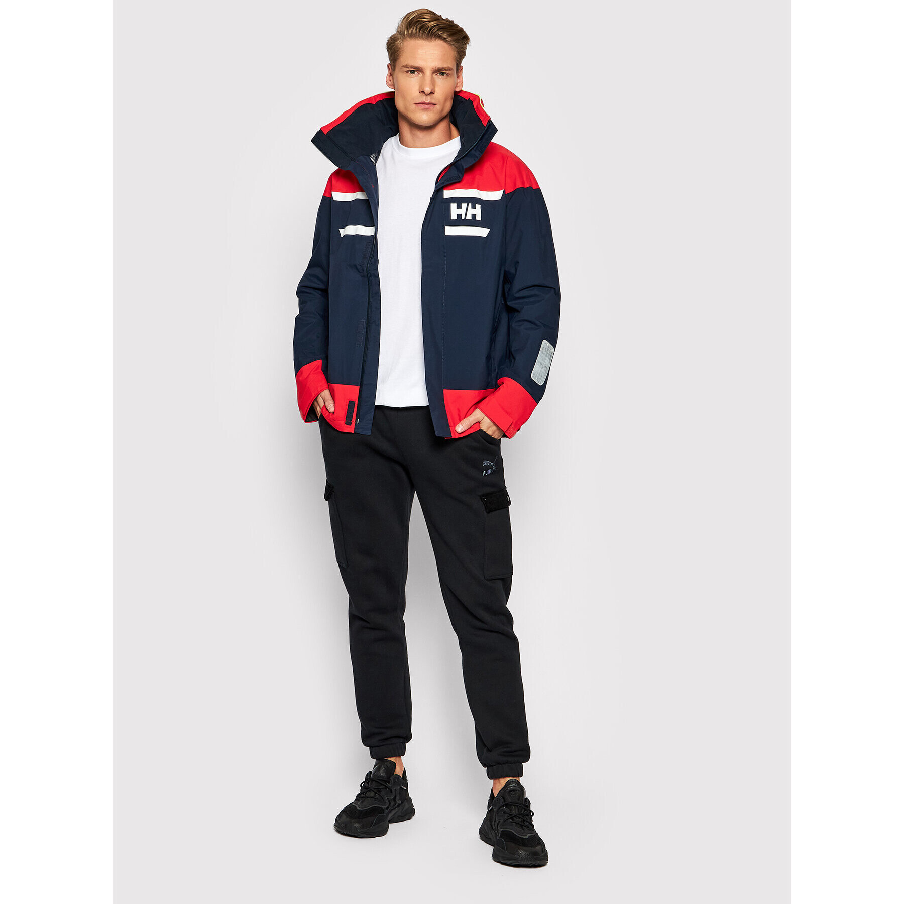 Helly Hansen Námořnická bunda Salt Inshore 30222 Tmavomodrá Regular Fit - Pepit.cz