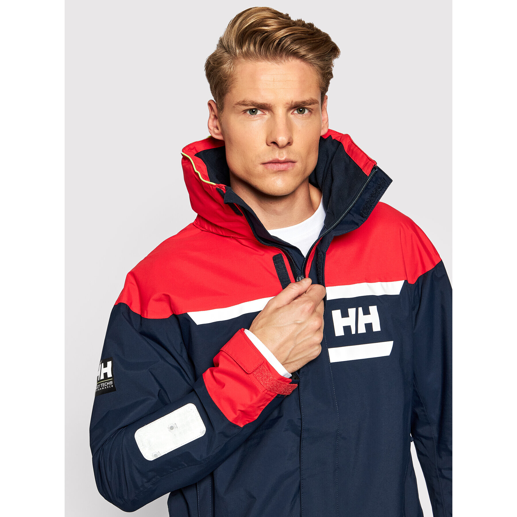 Helly Hansen Námořnická bunda Salt Inshore 30222 Tmavomodrá Regular Fit - Pepit.cz