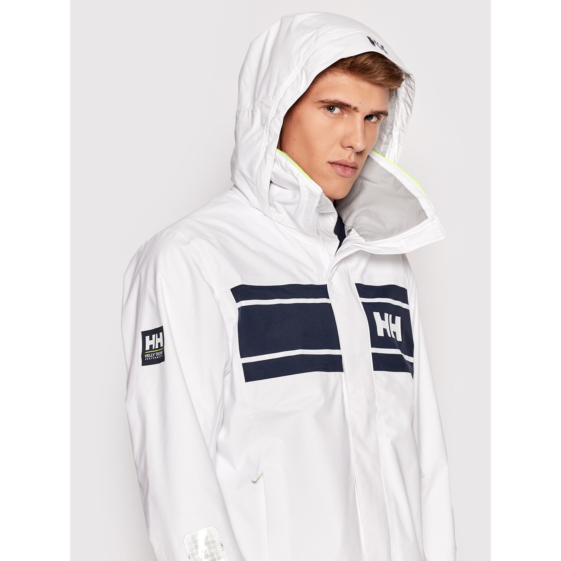 Helly Hansen Námořnická bunda Saltholm 34217 Bílá Regular Fit - Pepit.cz