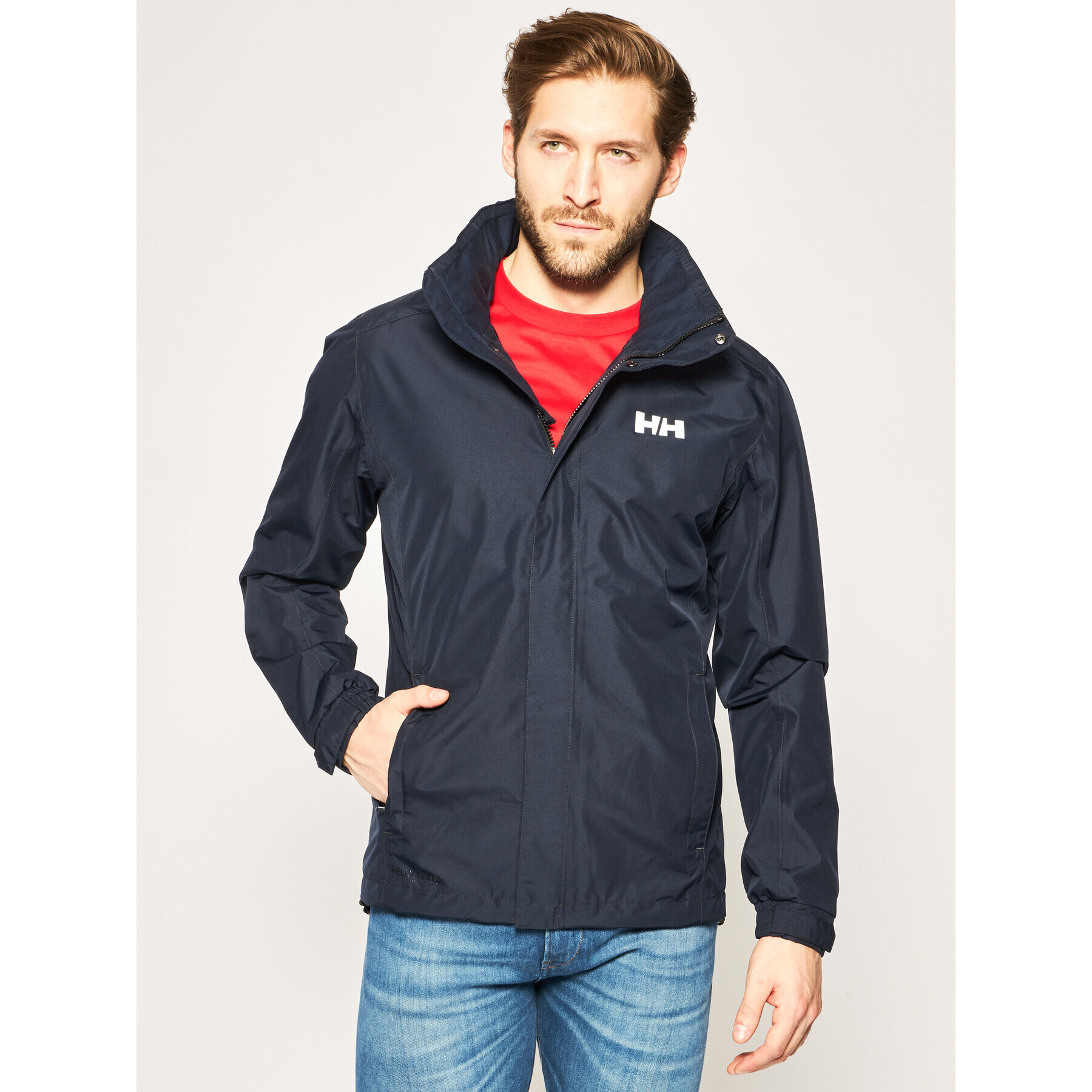 Helly Hansen Outdoorová bunda Dubliner 62643 Tmavomodrá Regular Fit - Pepit.cz