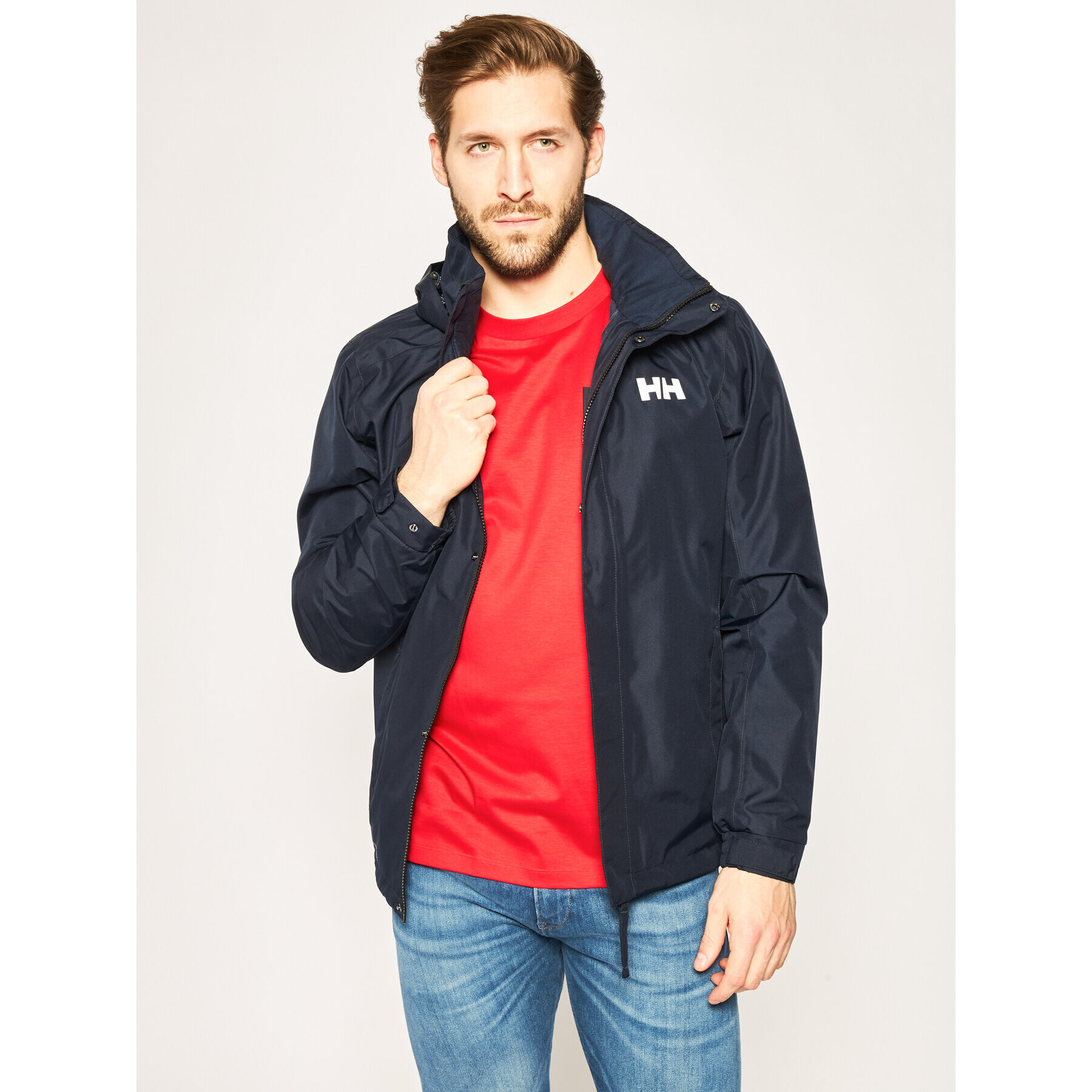 Helly Hansen Outdoorová bunda Dubliner 62643 Tmavomodrá Regular Fit - Pepit.cz