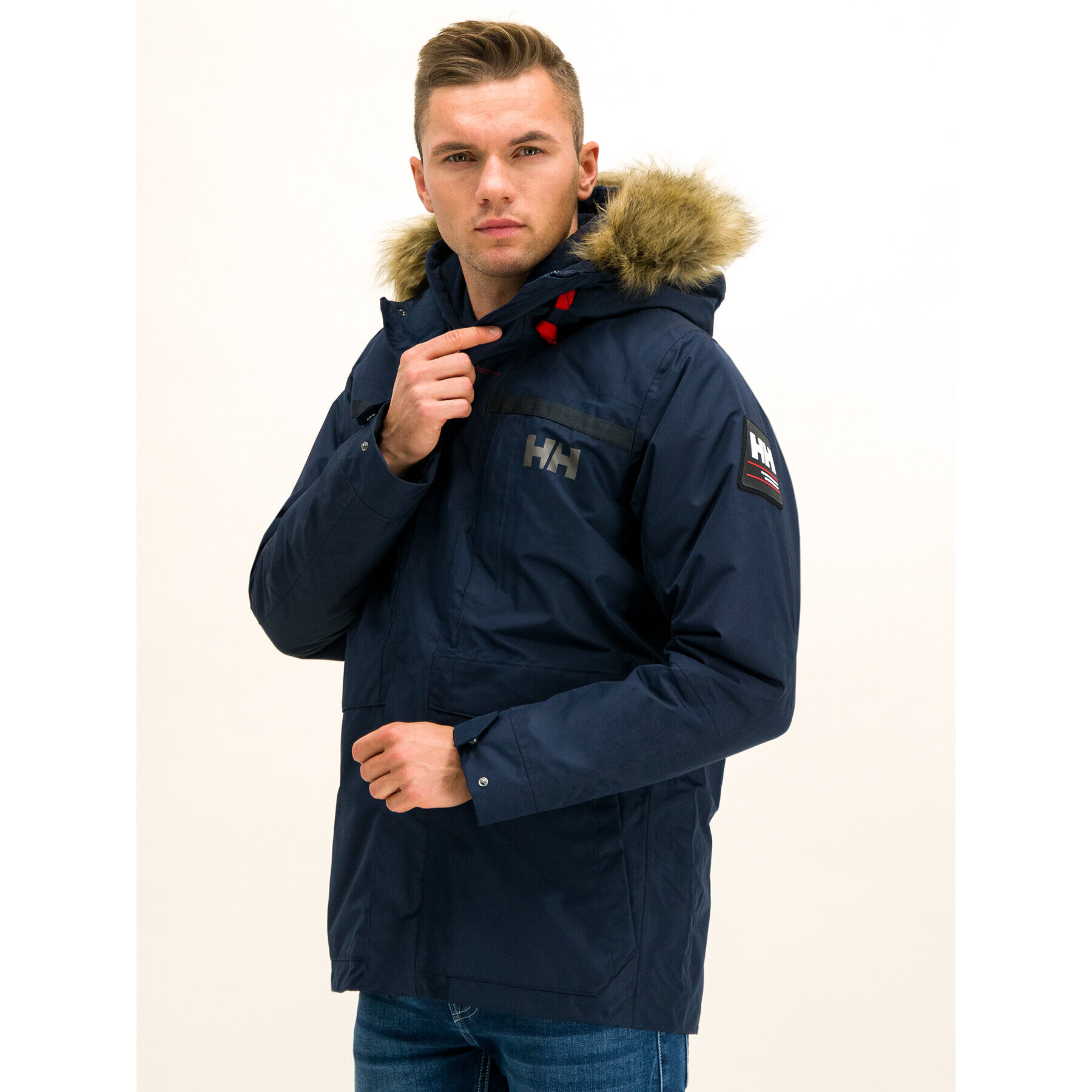 Helly Hansen Parka Coastal 2 54408 Tmavomodrá Regular Fit - Pepit.cz