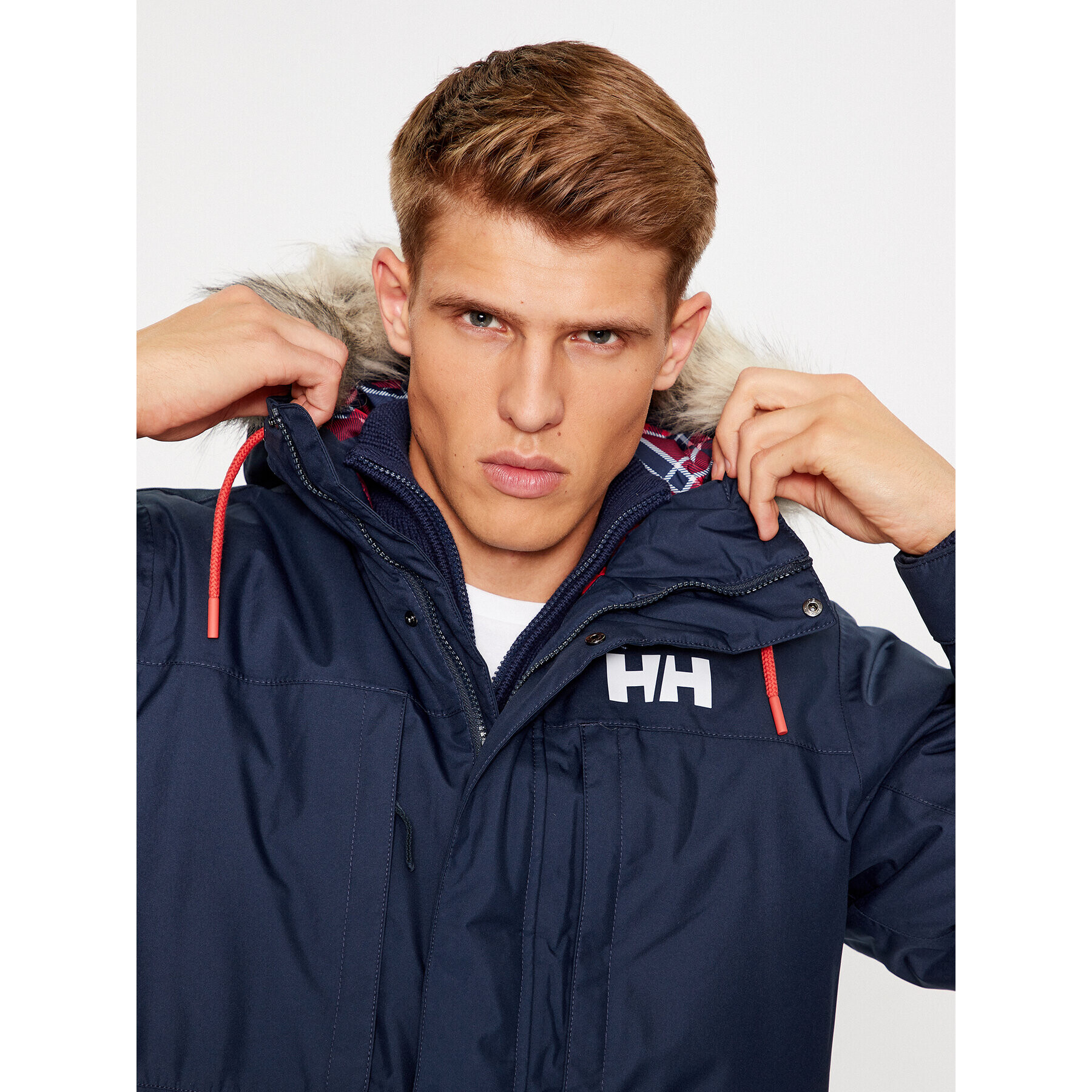 Helly Hansen Parka Coastal 53995 Tmavomodrá Regular Fit - Pepit.cz