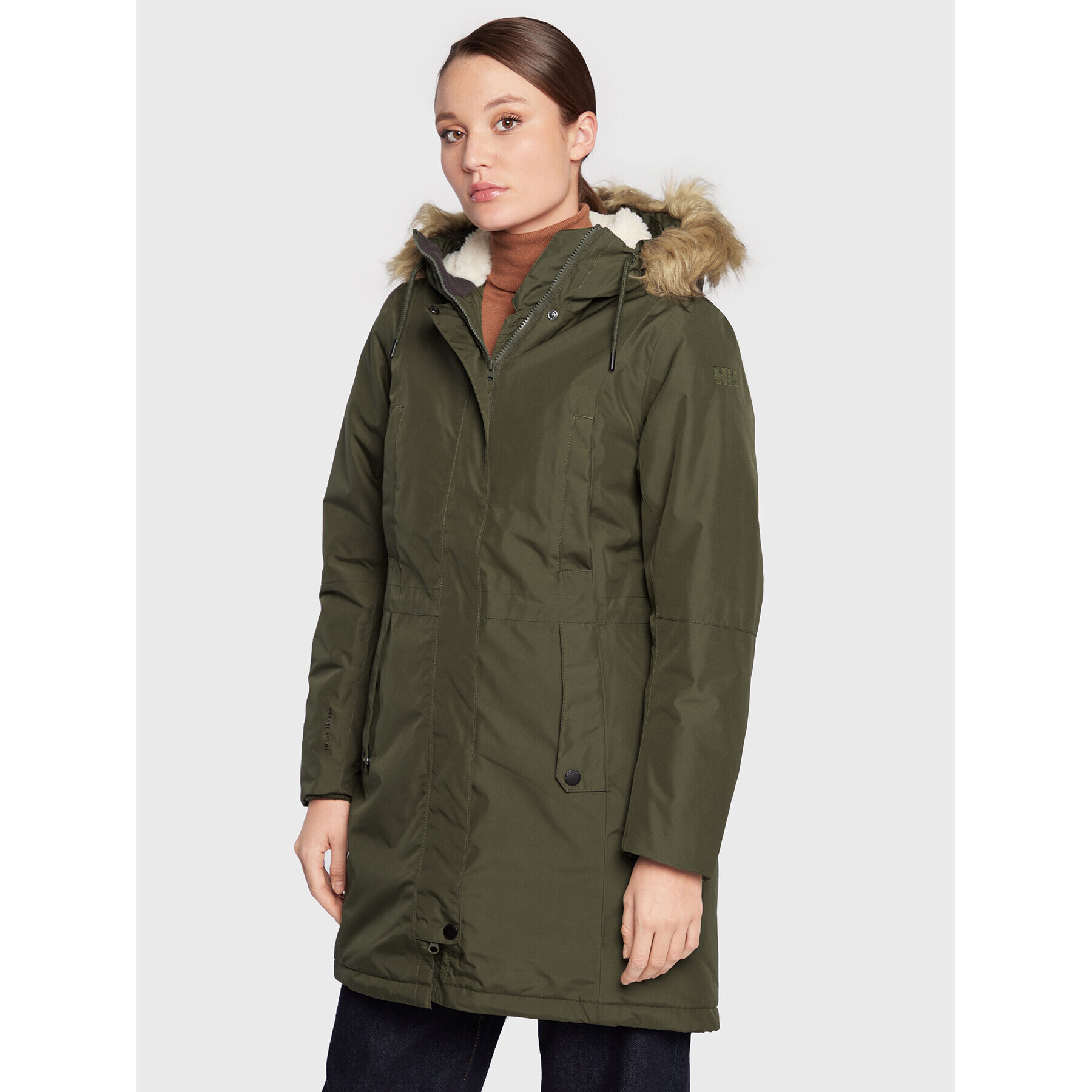 Helly Hansen Parka Mayen 53303 Zelená Regular Fit - Pepit.cz