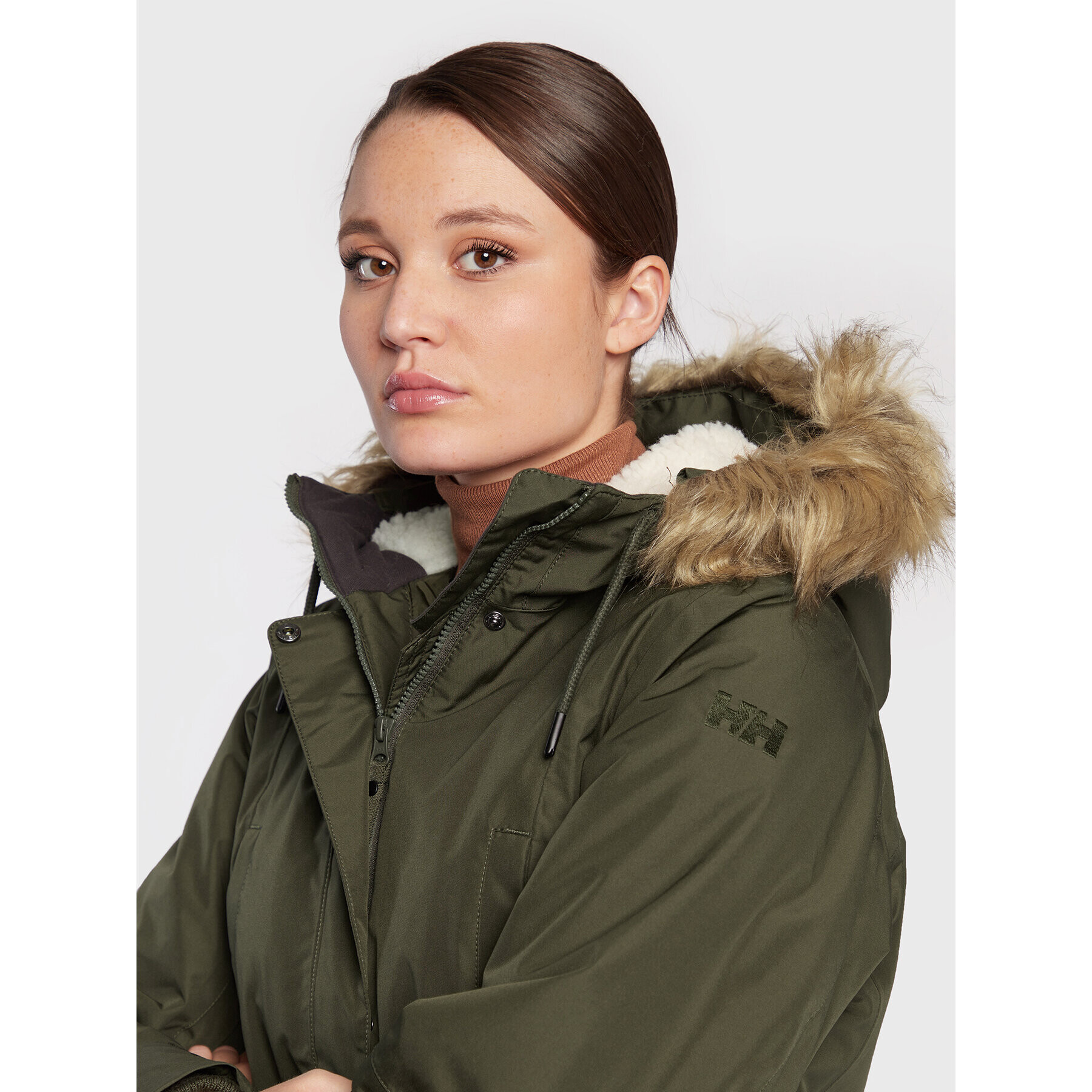 Helly Hansen Parka Mayen 53303 Zelená Regular Fit - Pepit.cz