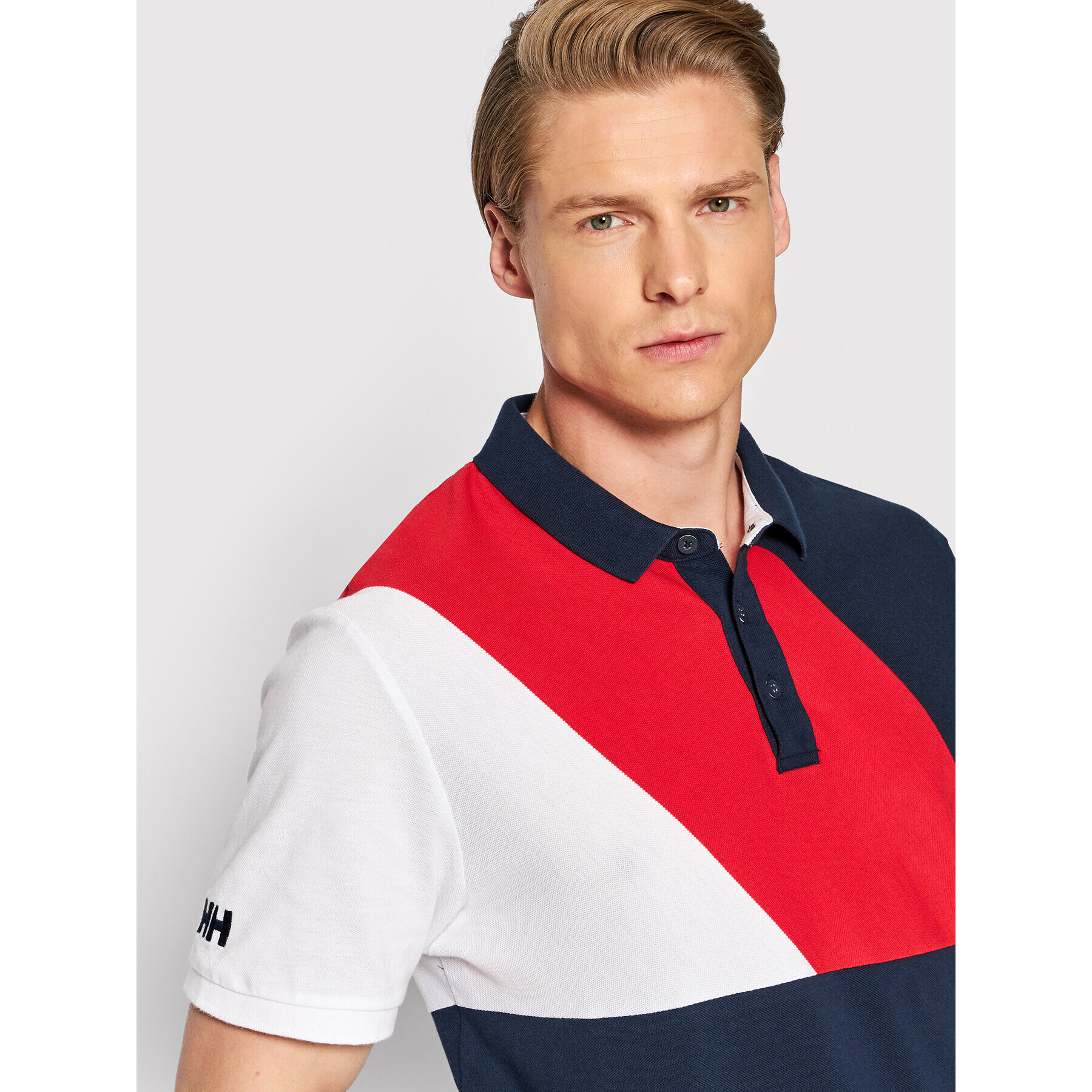 Helly Hansen Polokošile Burgee 30356 Tmavomodrá Regular Fit - Pepit.cz