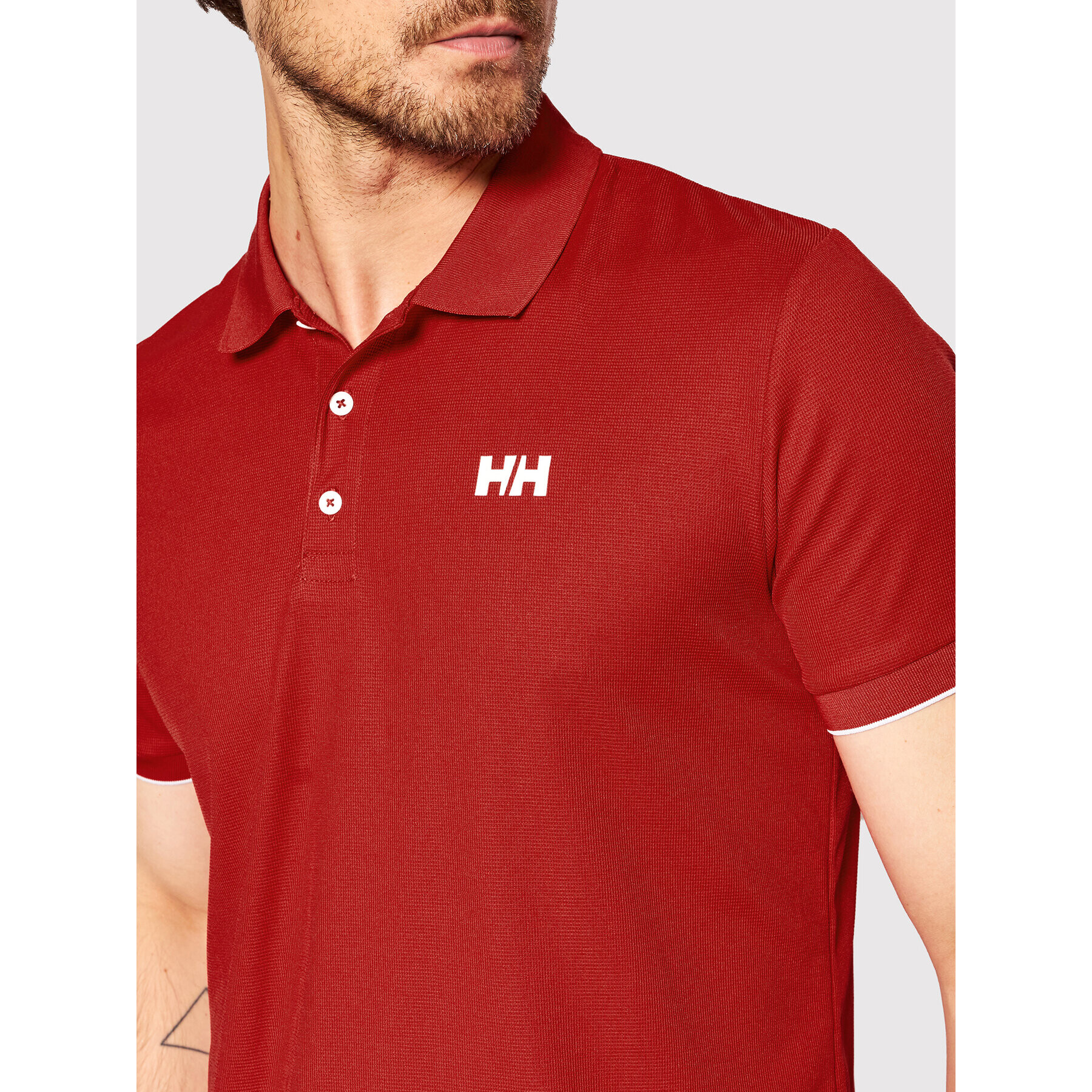 Helly Hansen Polokošile Ocean 34207 Červená Regular Fit - Pepit.cz