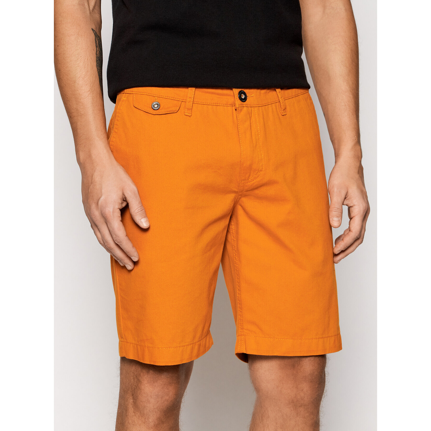 Helly Hansen Šortky z materiálu Bermuda 33940 Oranžová Regular Fit - Pepit.cz