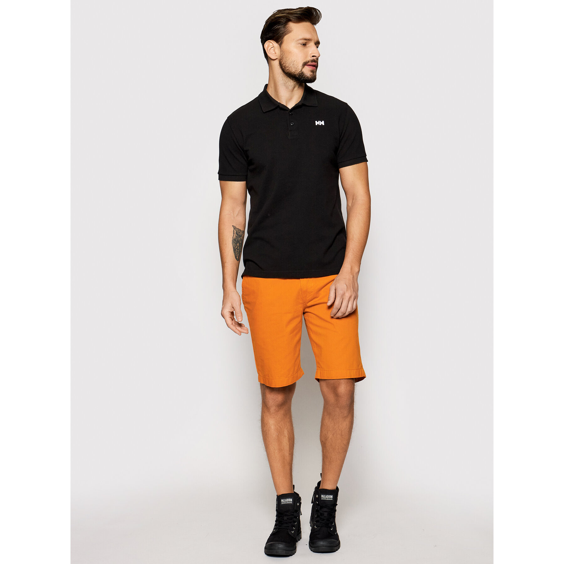 Helly Hansen Šortky z materiálu Bermuda 33940 Oranžová Regular Fit - Pepit.cz