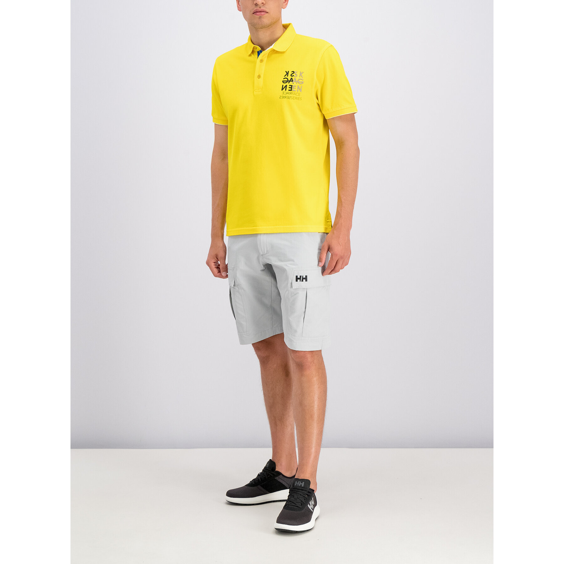 Helly Hansen Šortky z materiálu HH QD Cargo Shorts 11 54154 Šedá Regular Fit - Pepit.cz