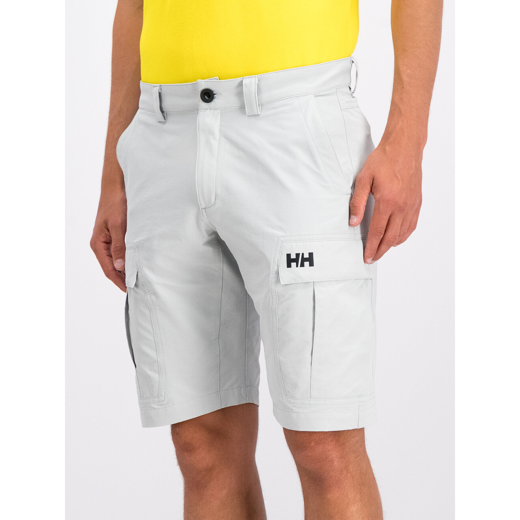 Helly Hansen Šortky z materiálu HH QD Cargo Shorts 11 54154 Šedá Regular Fit - Pepit.cz