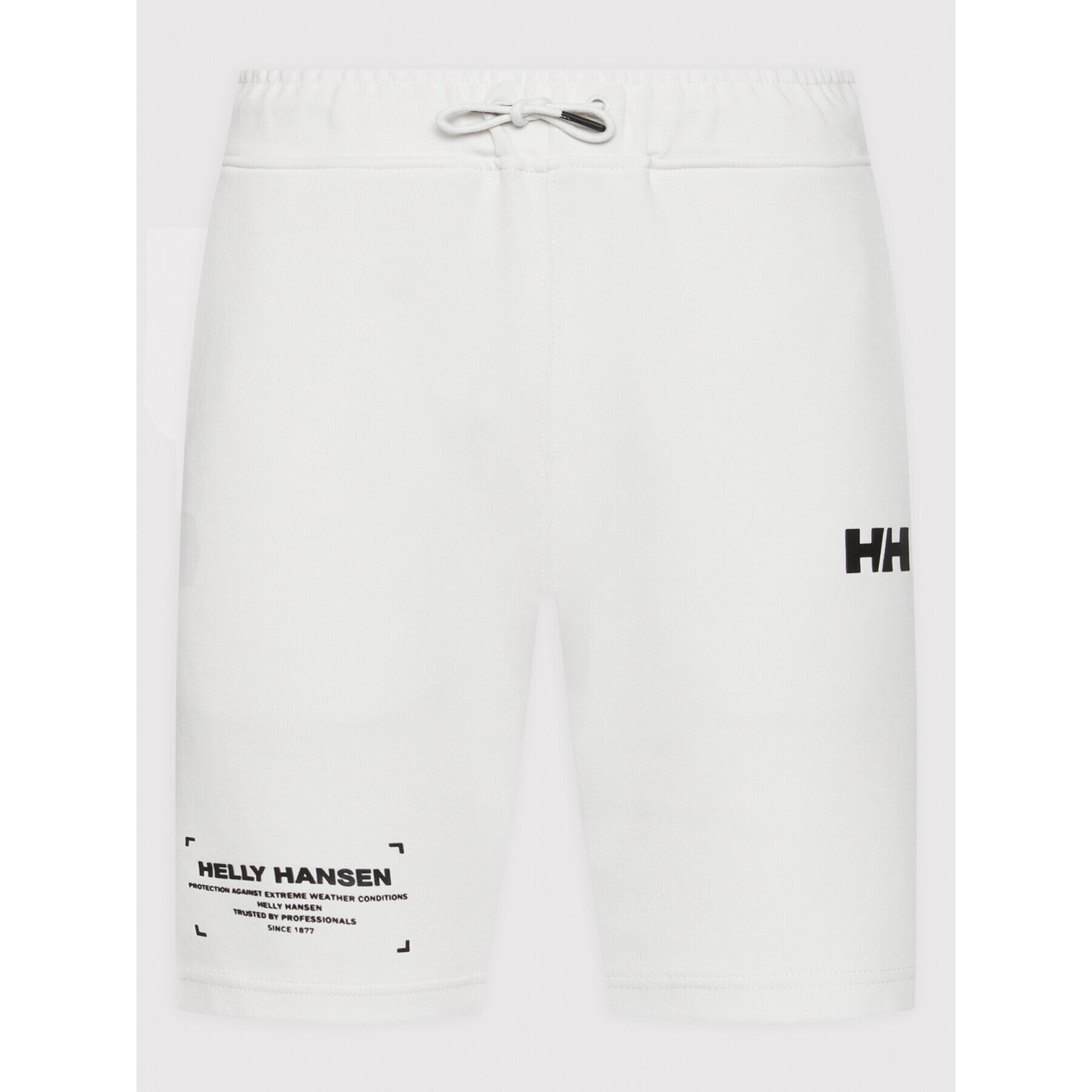 Helly Hansen Sportovní kraťasy Move Sweat 53710 Bílá Regular Fit - Pepit.cz