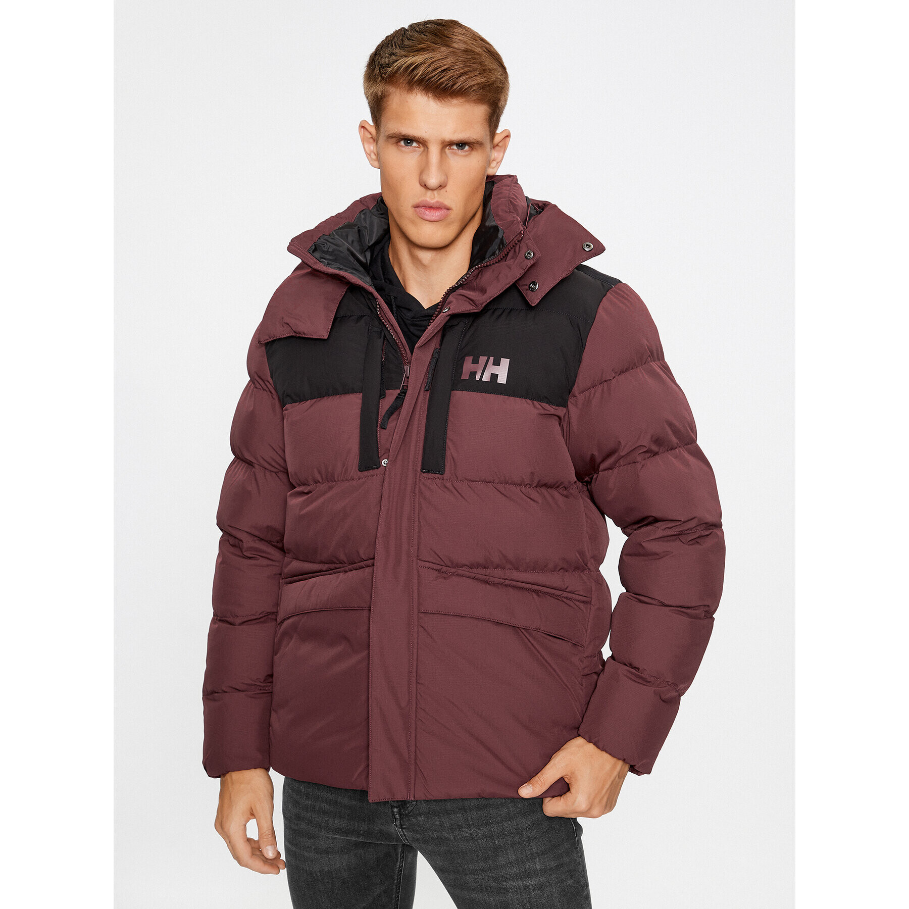 Helly Hansen Vatovaná bunda Explorer Puffy Jacket 53994 Bordó Regular Fit - Pepit.cz