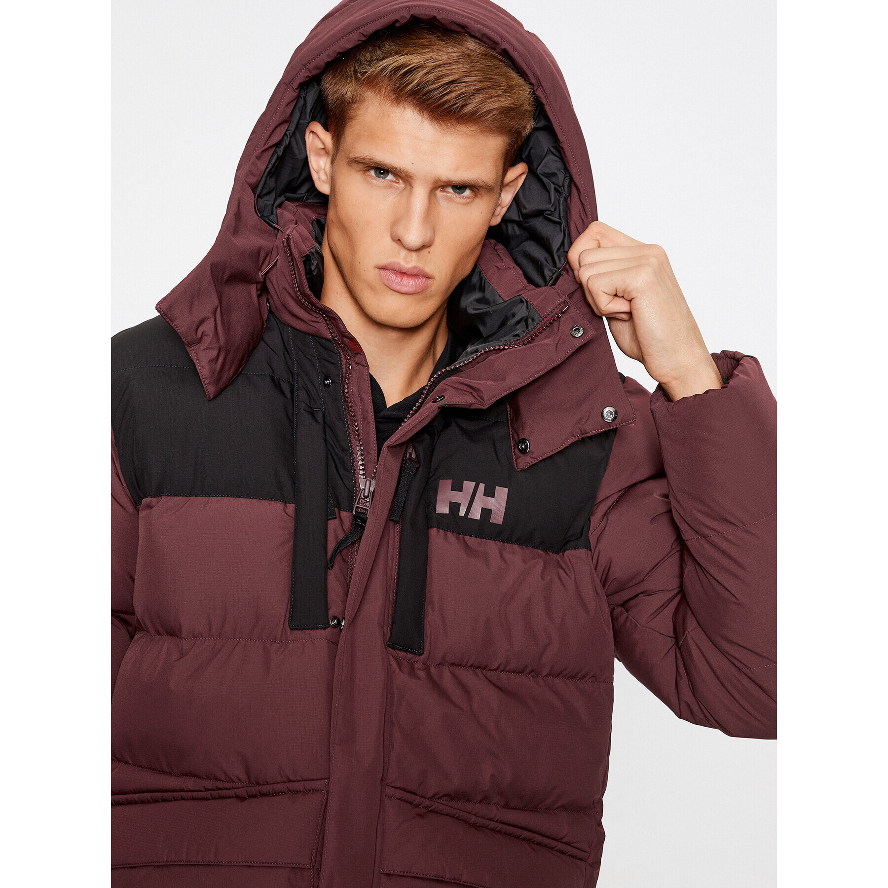 Helly Hansen Vatovaná bunda Explorer Puffy Jacket 53994 Bordó Regular Fit - Pepit.cz