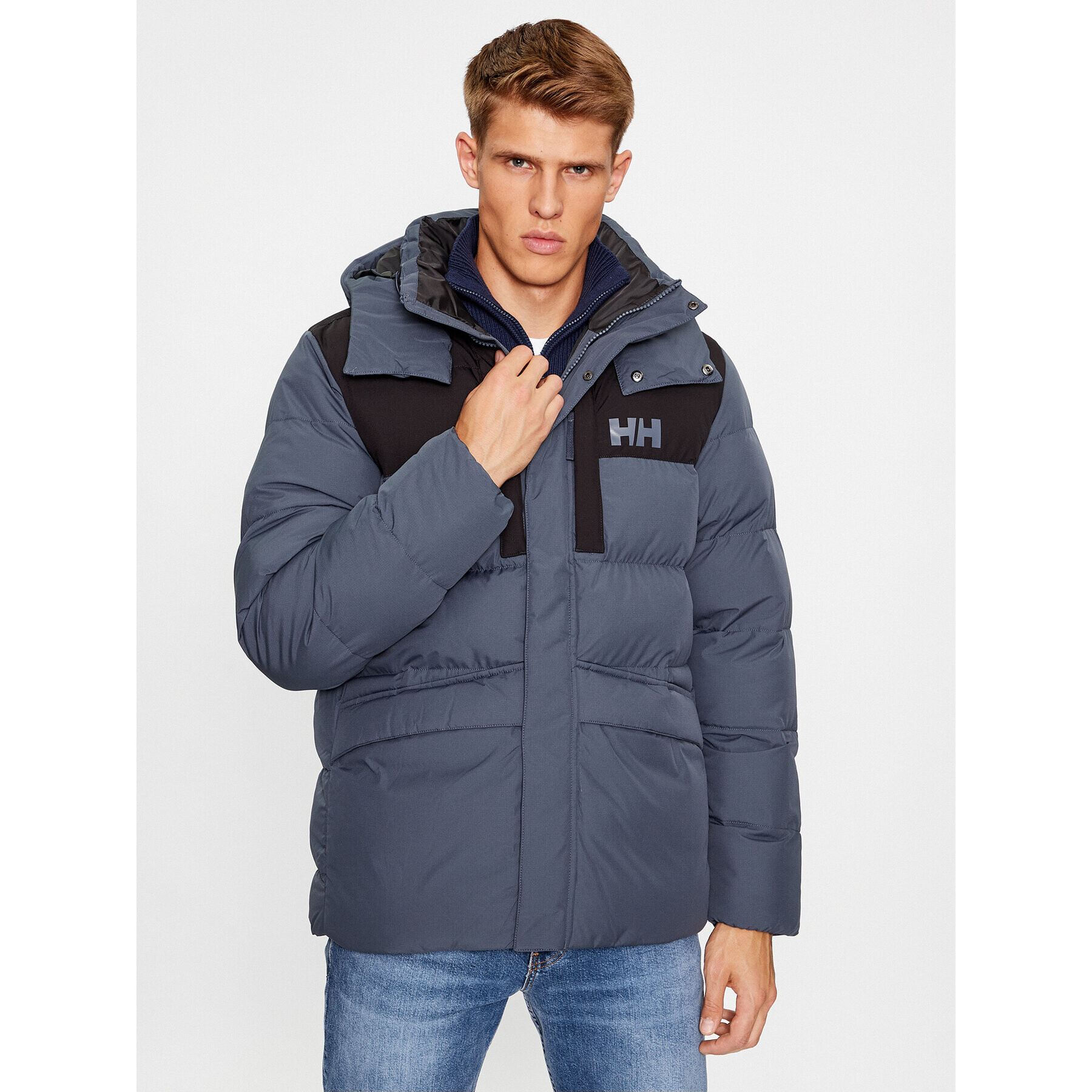 Helly Hansen Vatovaná bunda Explorer Puffy Jacket 53994 Tmavomodrá Regular Fit - Pepit.cz