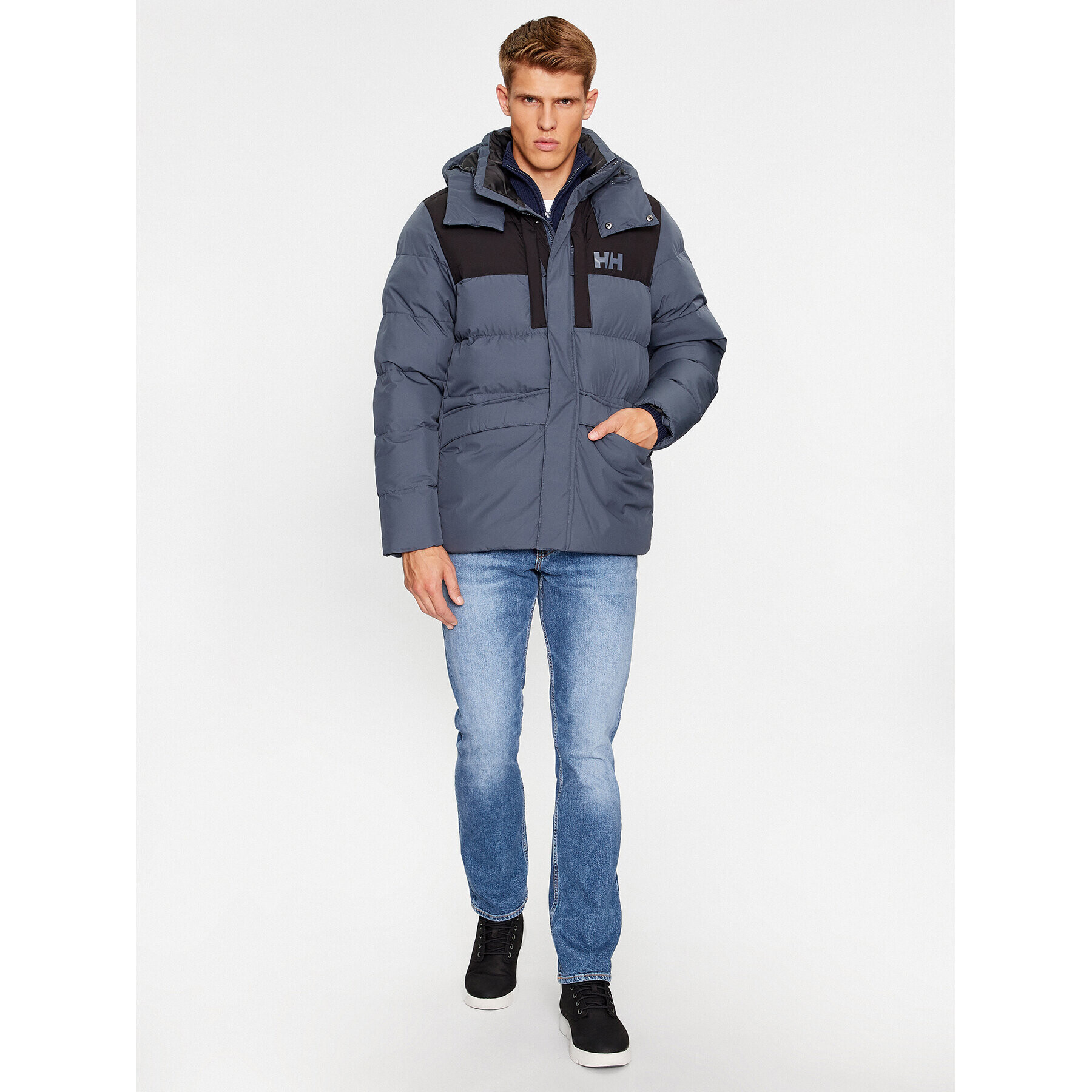 Helly Hansen Vatovaná bunda Explorer Puffy Jacket 53994 Tmavomodrá Regular Fit - Pepit.cz