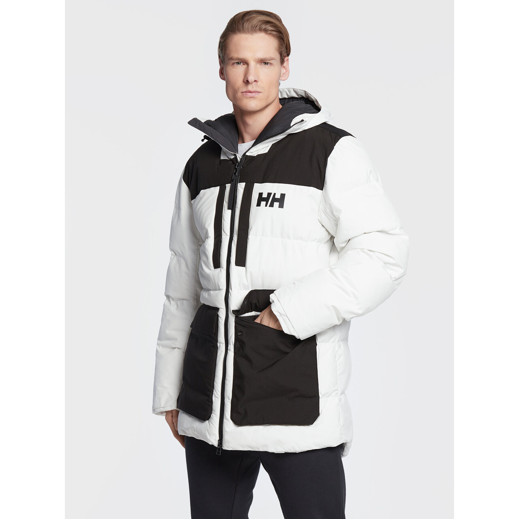 Helly Hansen Vatovaná bunda Patrol 53873 Bílá Regular Fit - Pepit.cz