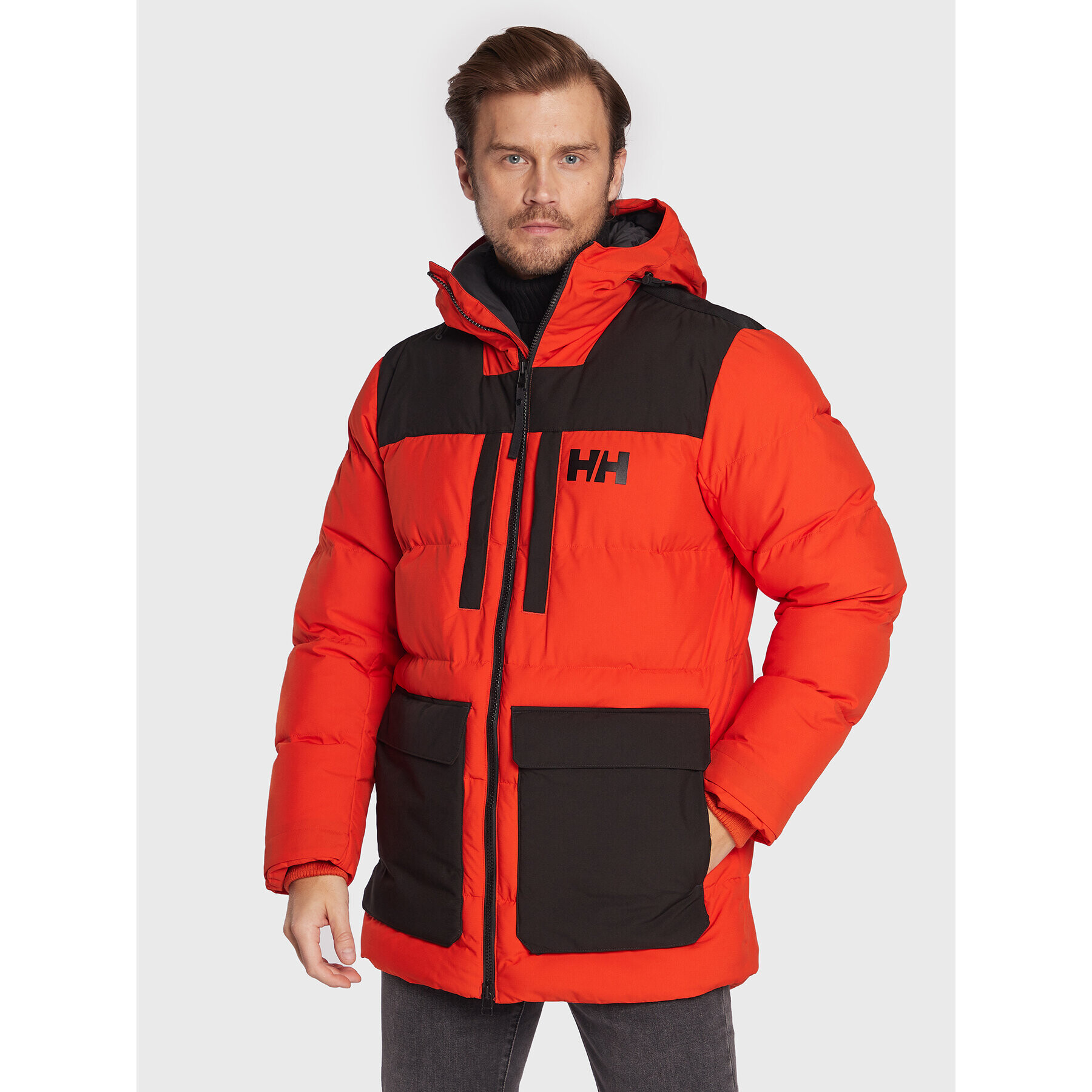 Helly Hansen Vatovaná bunda Patrol 53873 Oranžová Regular Fit - Pepit.cz