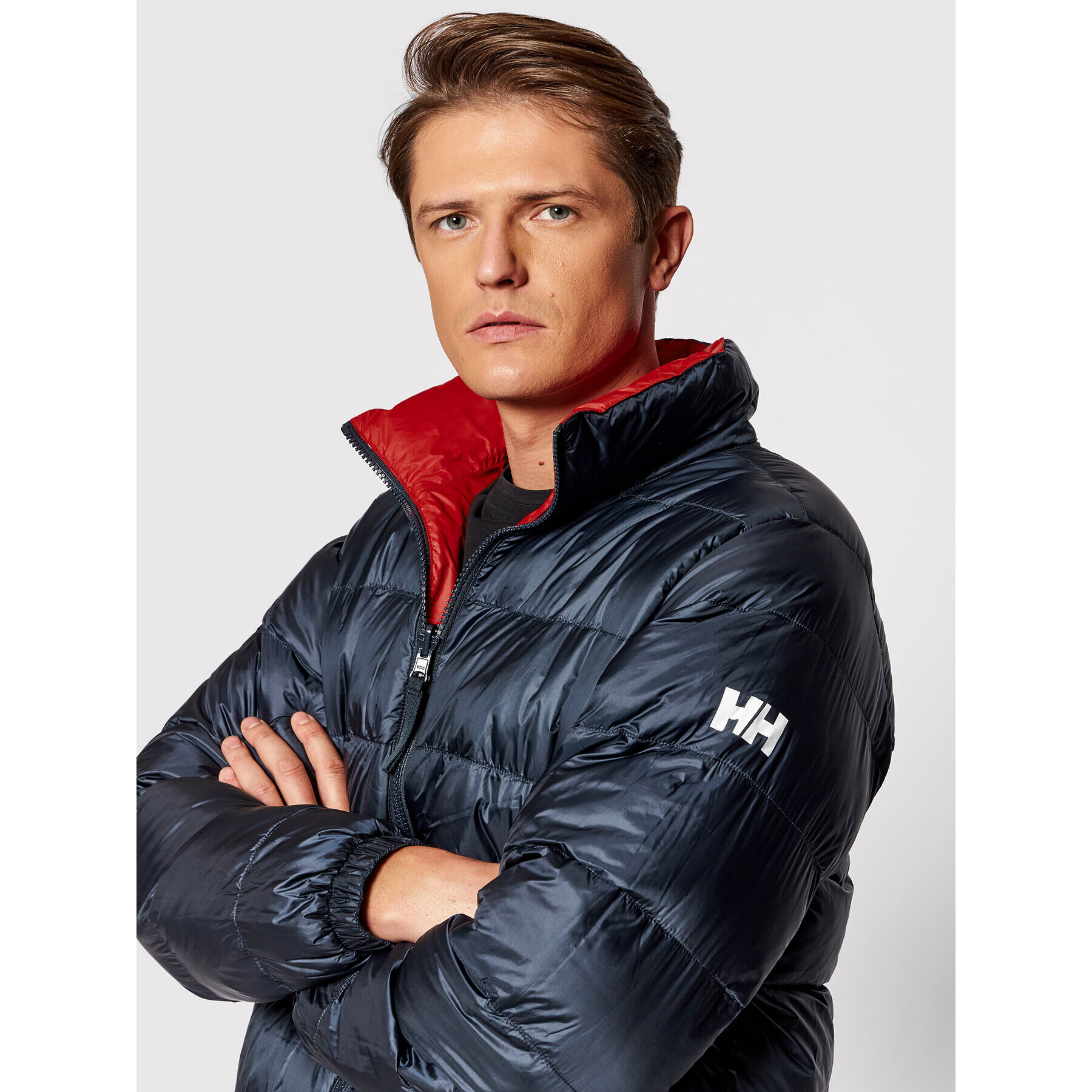 Helly Hansen Vatovaná bunda Reversible 53596 Tmavomodrá Regular Fit - Pepit.cz