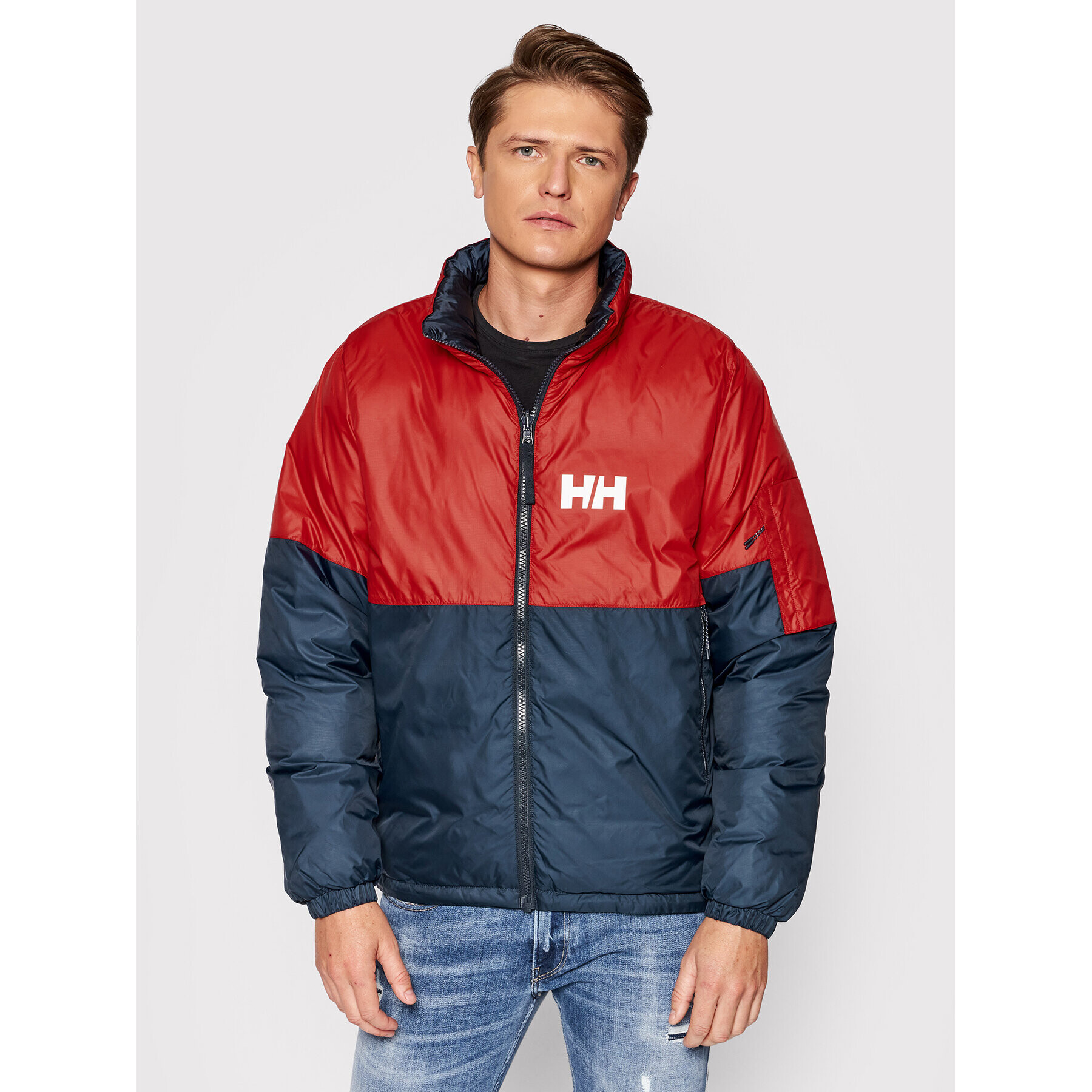 Helly Hansen Vatovaná bunda Reversible 53596 Tmavomodrá Regular Fit - Pepit.cz