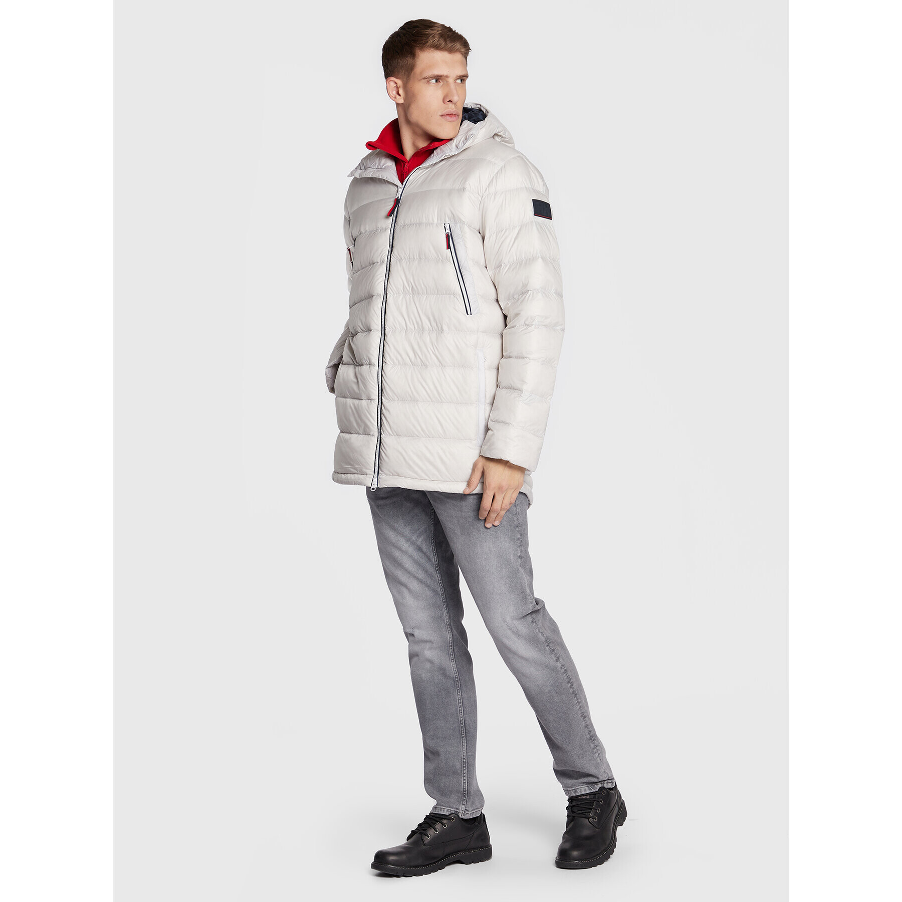 Helly Hansen Vatovaná bunda Rigging 53788 Šedá Regular Fit - Pepit.cz