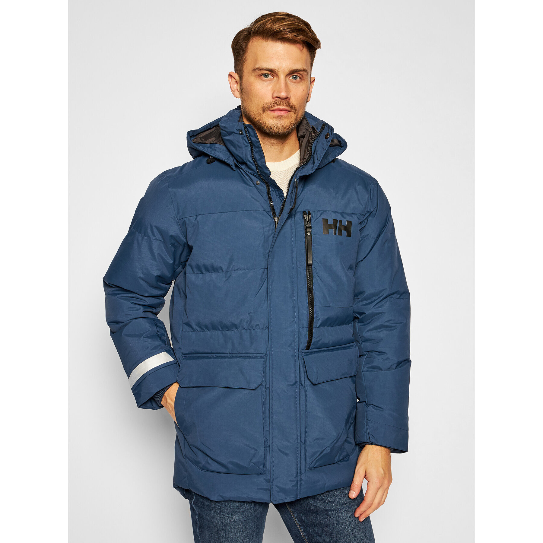 Helly Hansen Vatovaná bunda Tromsoe 53074 Modrá Regular Fit - Pepit.cz