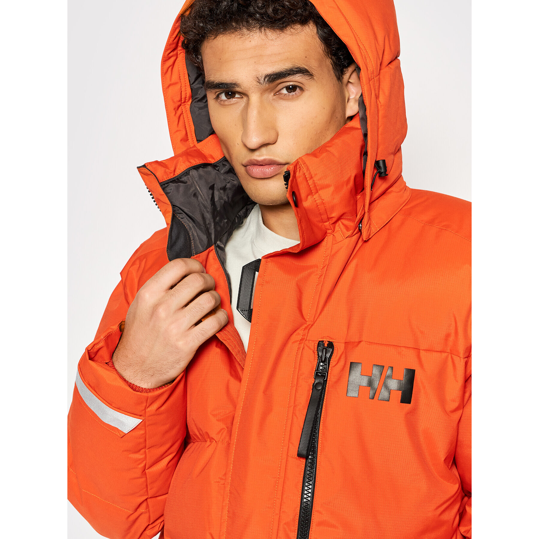 Helly Hansen Vatovaná bunda Tromsoe 53074 Oranžová Regular Fit - Pepit.cz