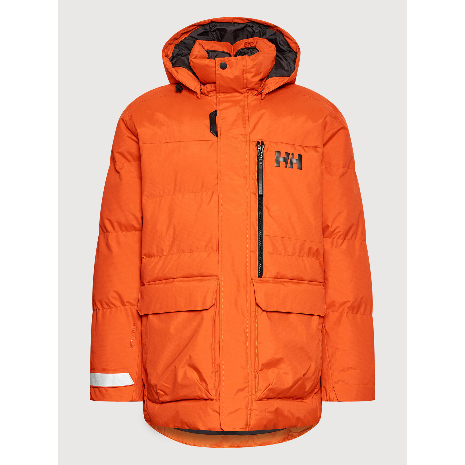 Helly Hansen Vatovaná bunda Tromsoe 53074 Oranžová Regular Fit - Pepit.cz