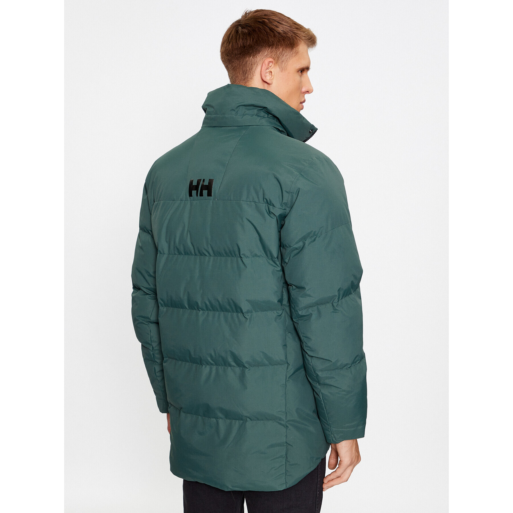 Helly Hansen Vatovaná bunda Tromsoe 53074 Zelená Regular Fit - Pepit.cz