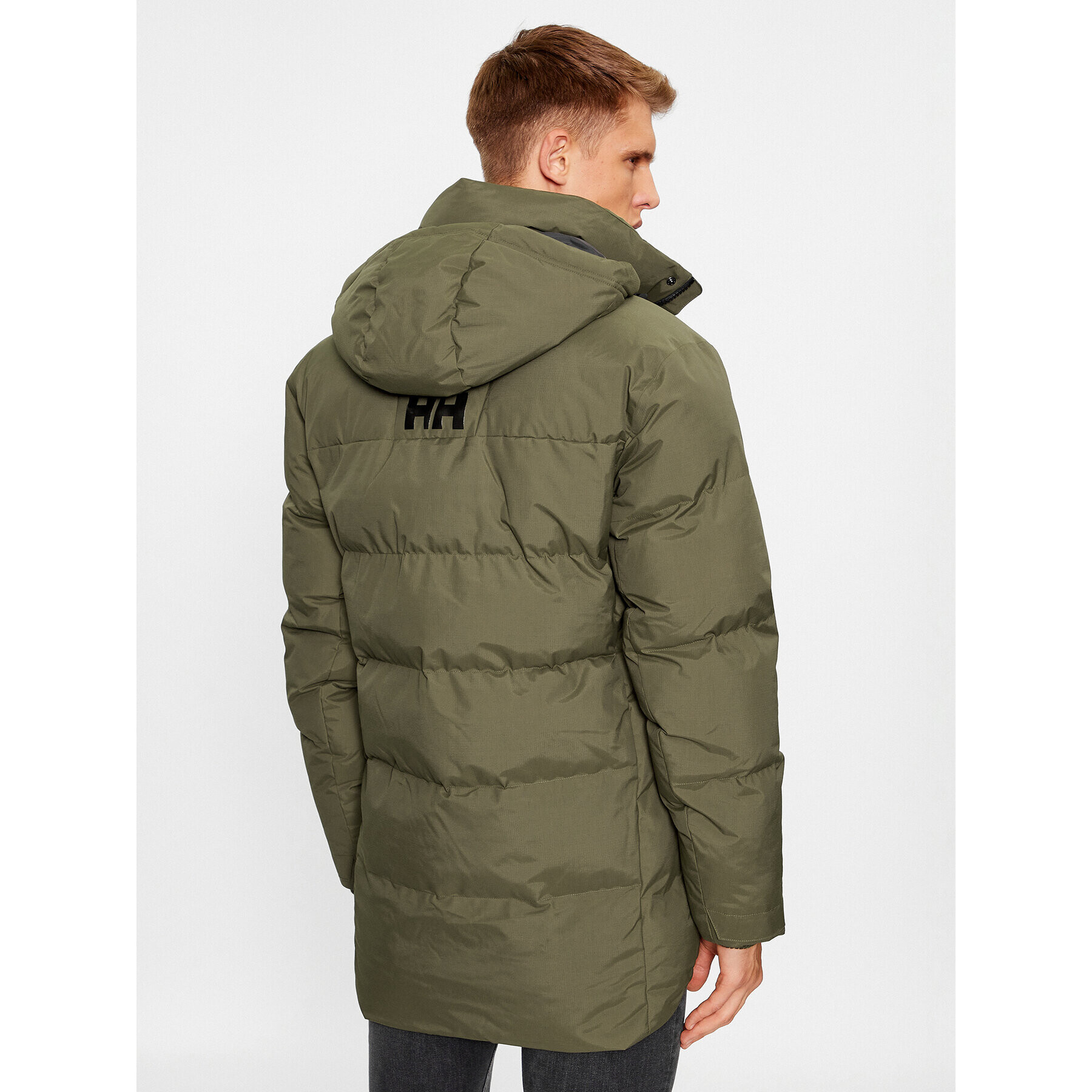 Helly Hansen Vatovaná bunda Tromsoe 53074 Zelená Regular Fit - Pepit.cz