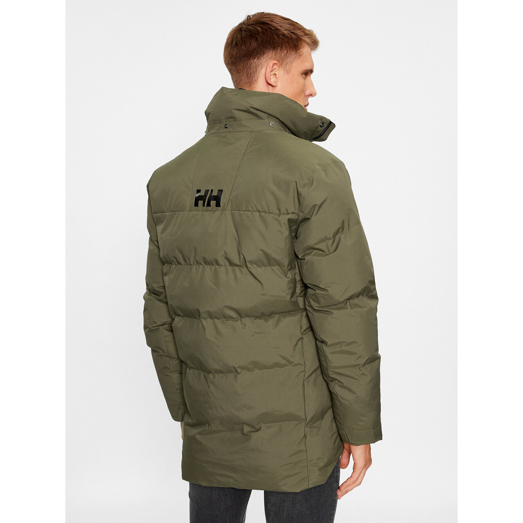 Helly Hansen Vatovaná bunda Tromsoe 53074 Zelená Regular Fit - Pepit.cz