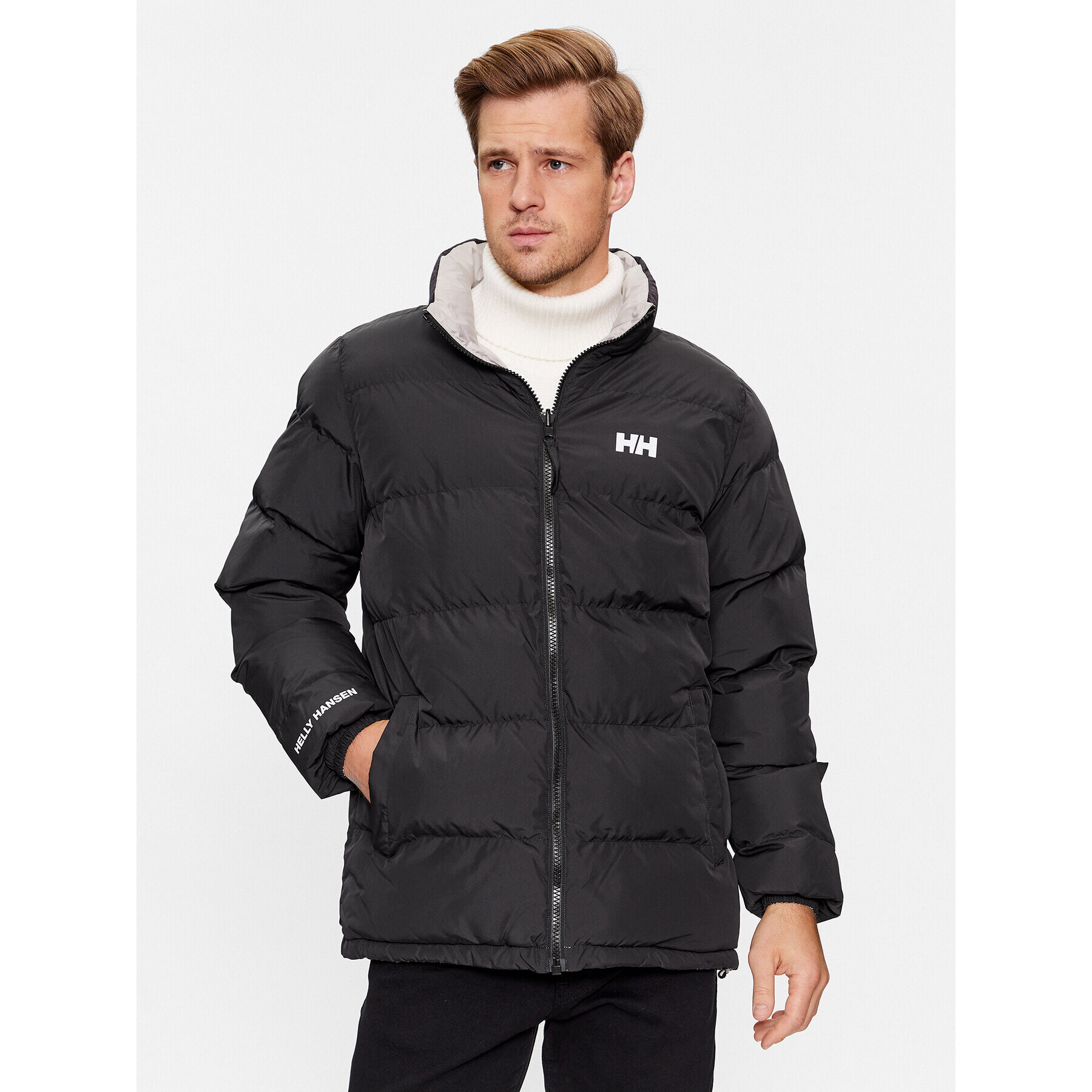 Helly Hansen Vatovaná bunda Yu 23 Reversible Puffer 54060 Černá Regular Fit - Pepit.cz