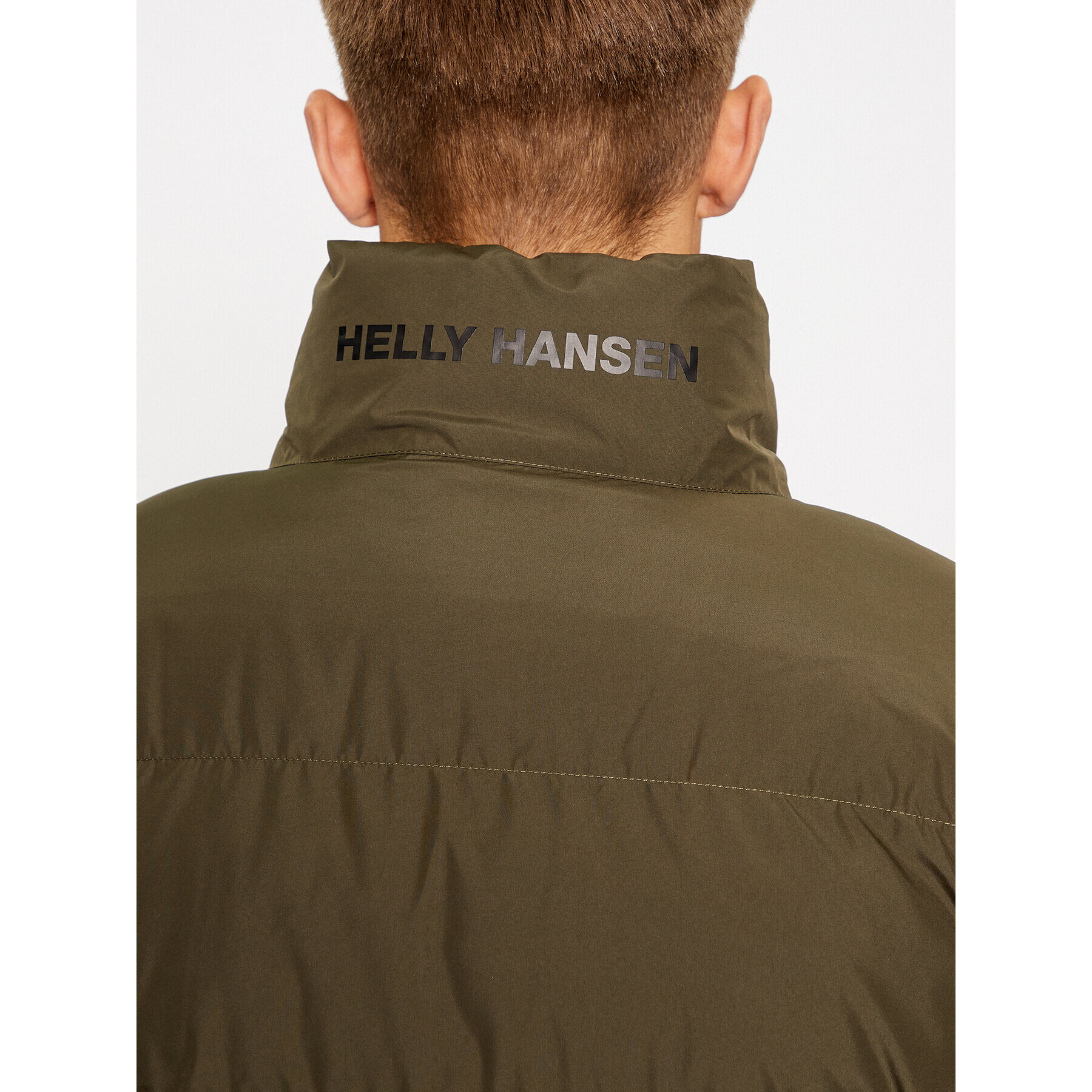 Helly Hansen Vatovaná bunda Yu 23 Reversible Puffer 54060 Khaki Regular Fit - Pepit.cz