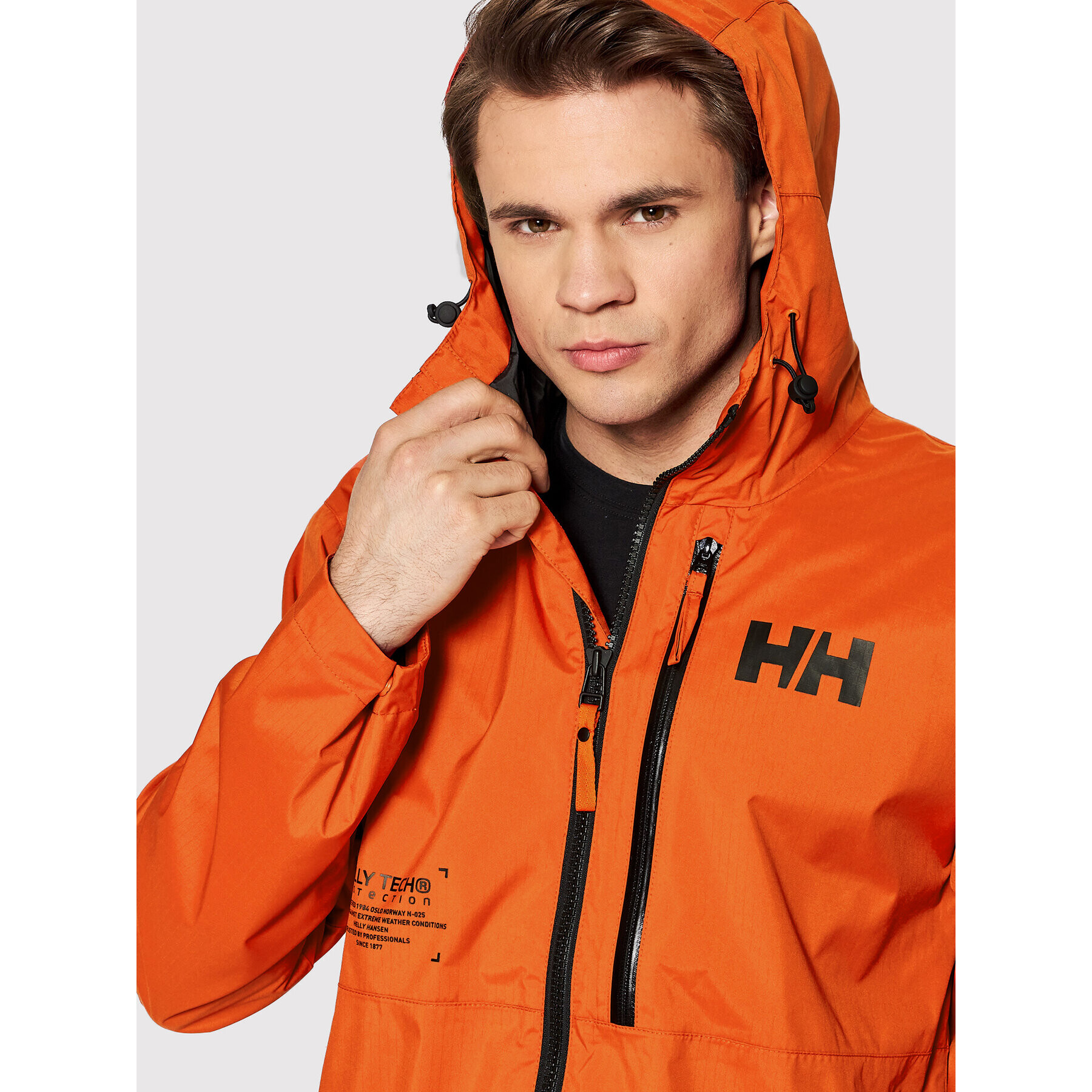 Helly Hansen Větrovka Active Pace 53085 Oranžová Regular Fit - Pepit.cz